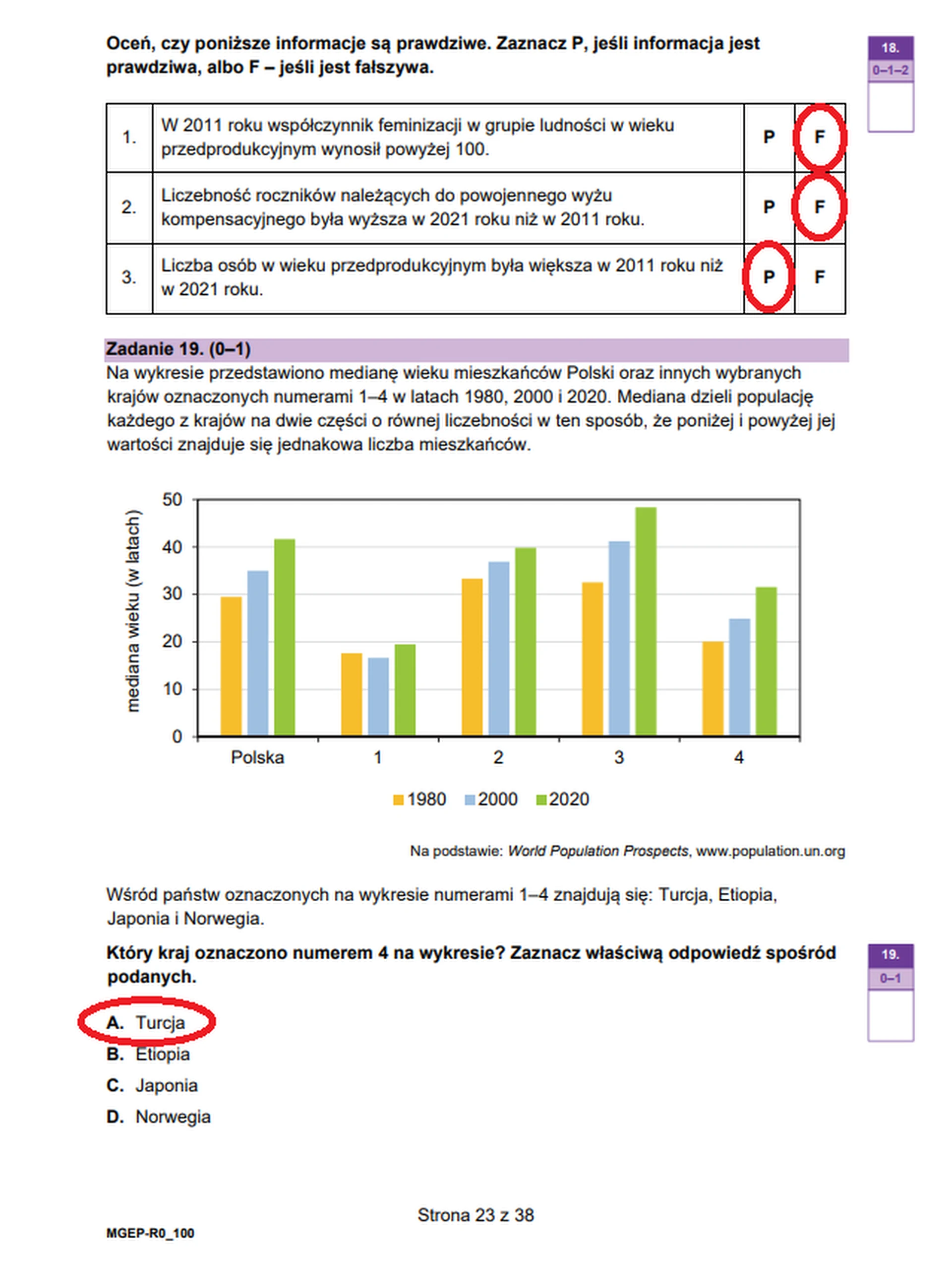 Matura maj 2025. Geografia, poziom rozszerzony – strona 23