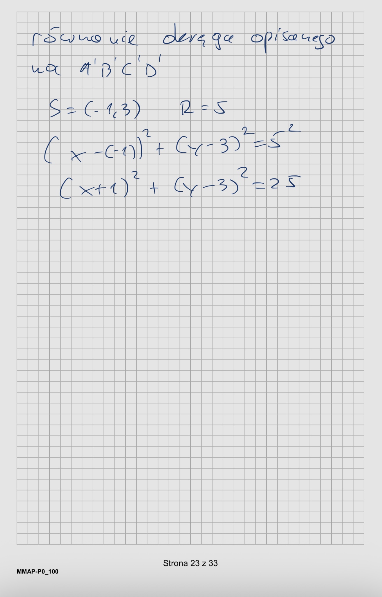 Matura marzec 2026. Matematyka, poziom podstawowy – strona 23