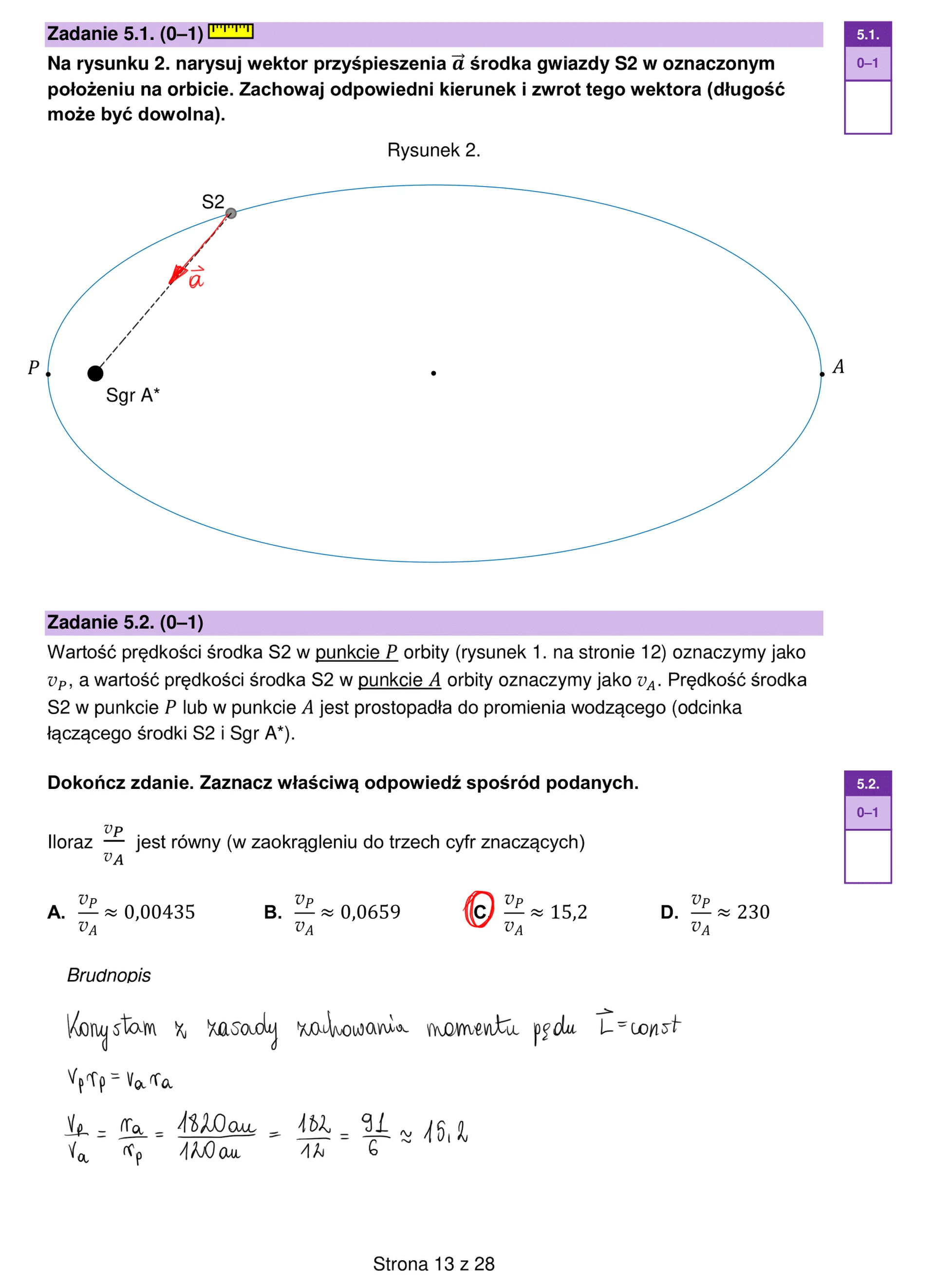 Matura maj 2023. Fizyka, poziom rozszerzony – strona 11