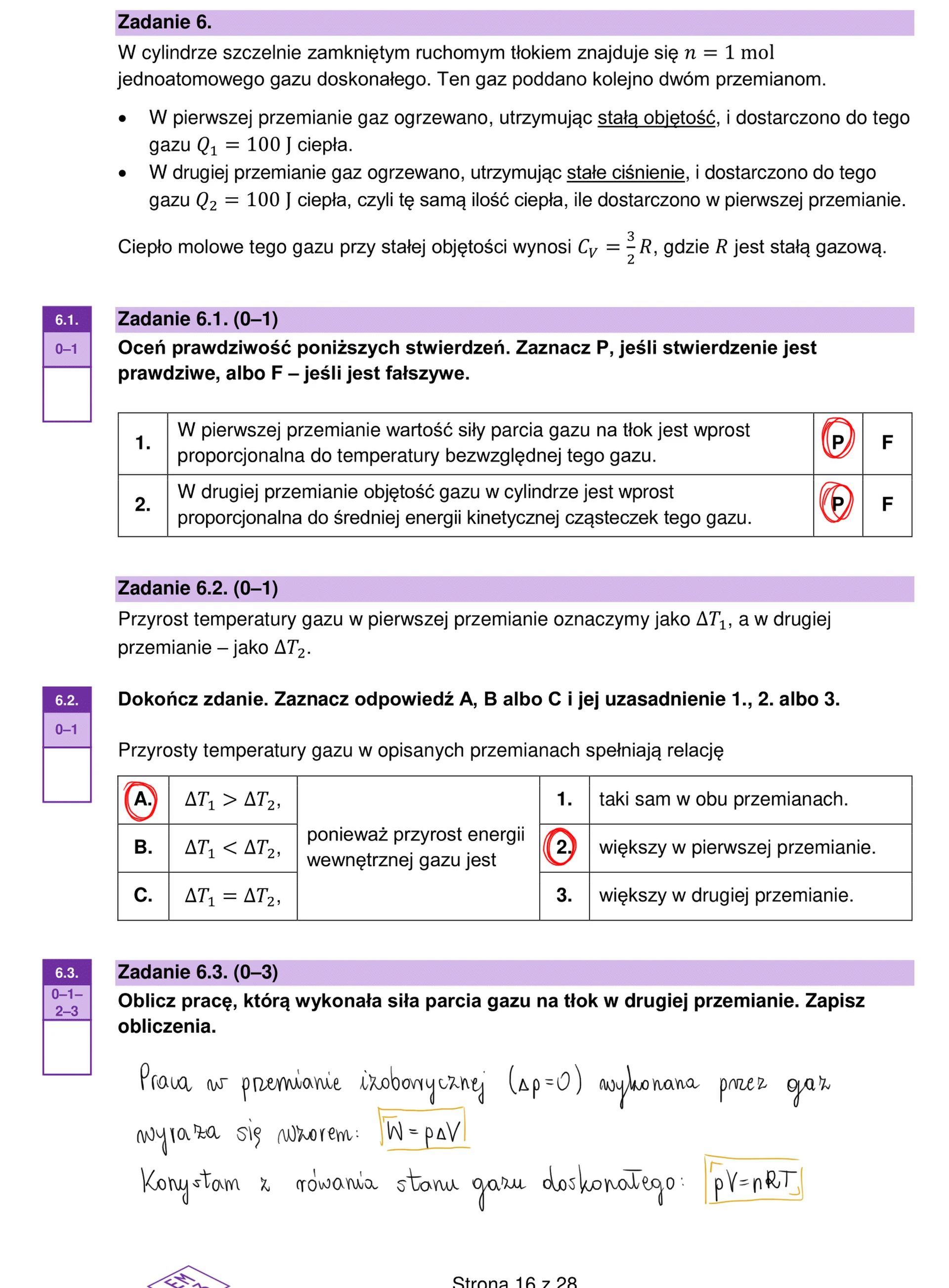 Matura maj 2023. Fizyka, poziom rozszerzony – strona 14