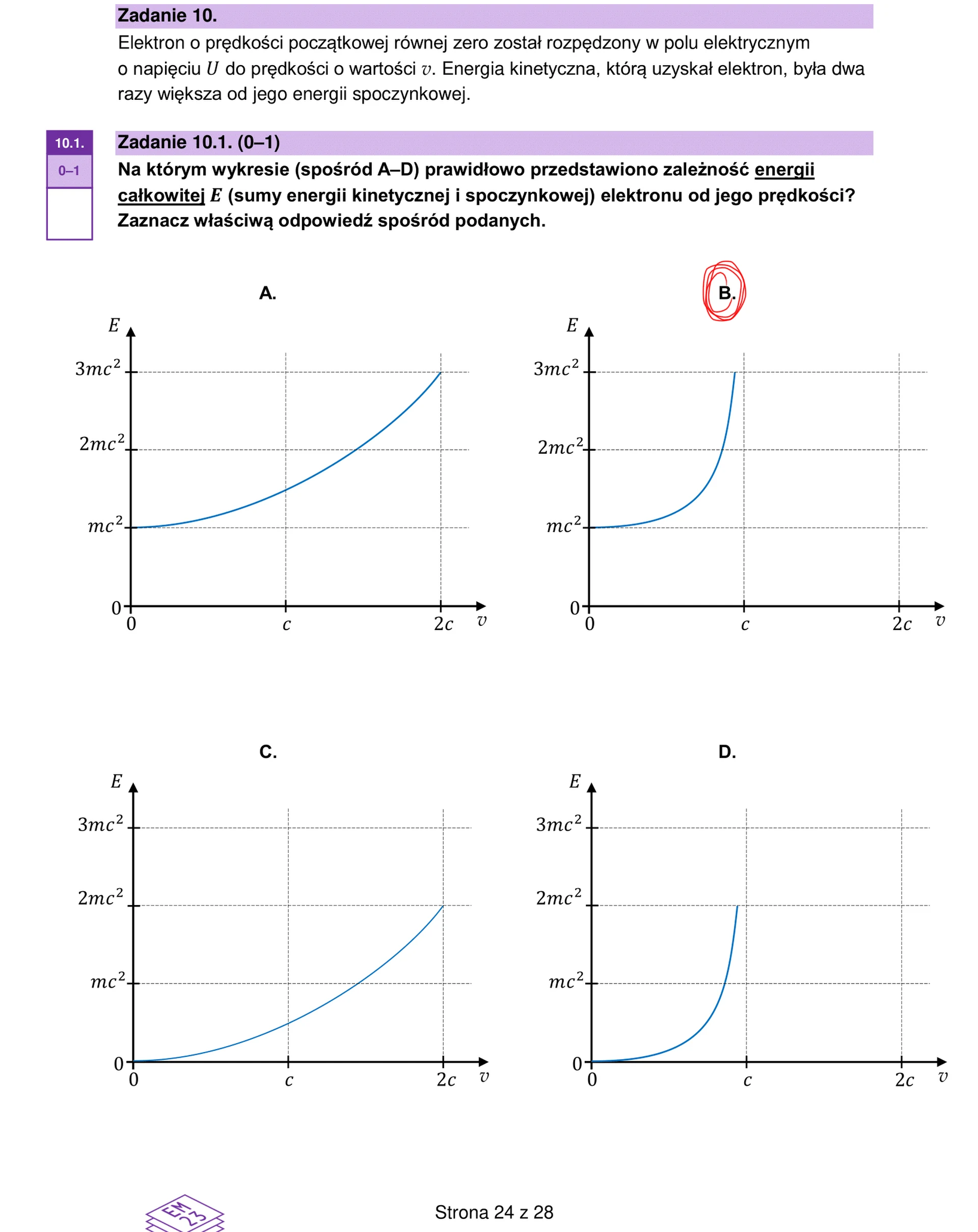 Matura maj 2023. Fizyka, poziom rozszerzony – strona 22