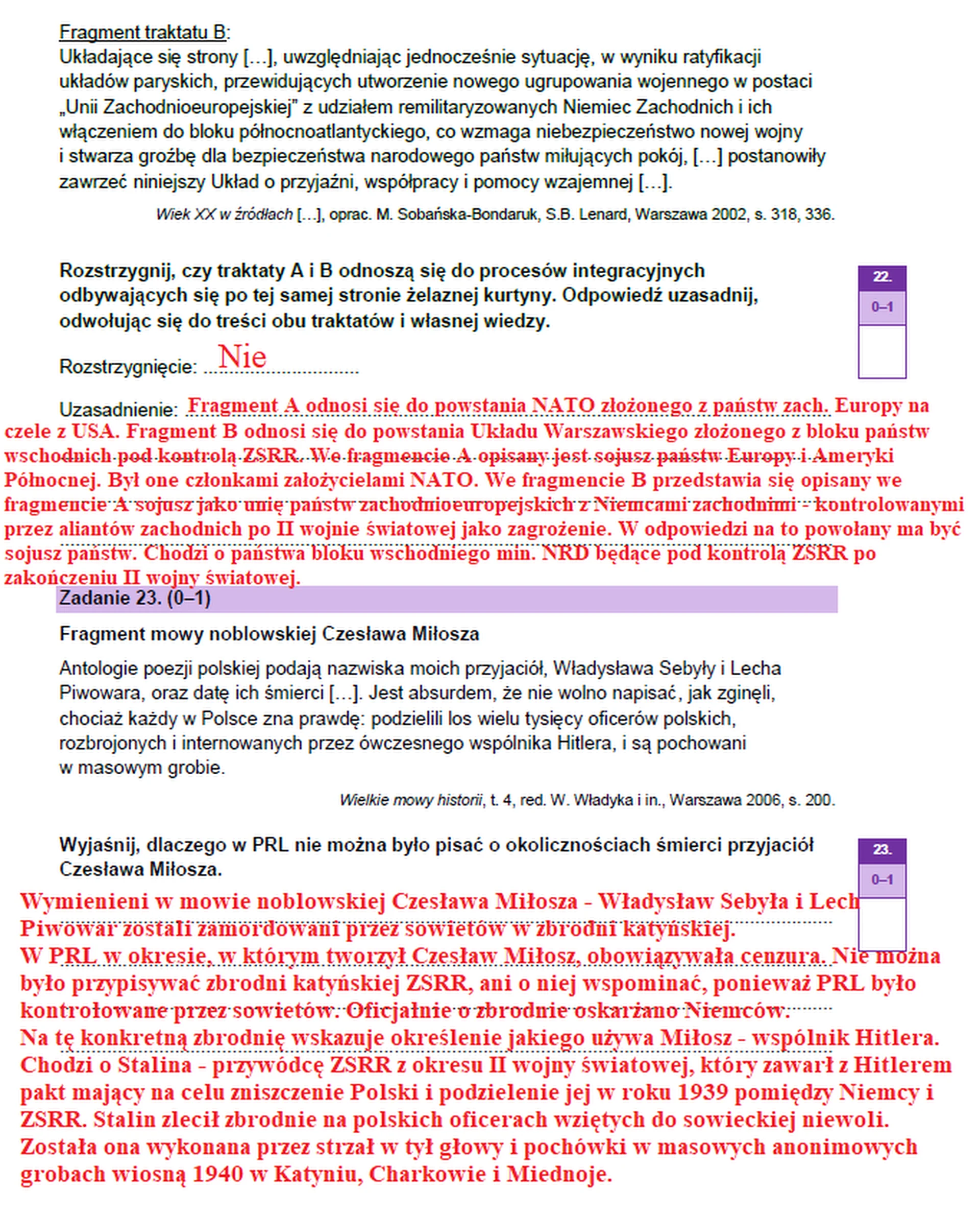 Matura maj 2023. Historia, poziom rozszerzony – strona 23