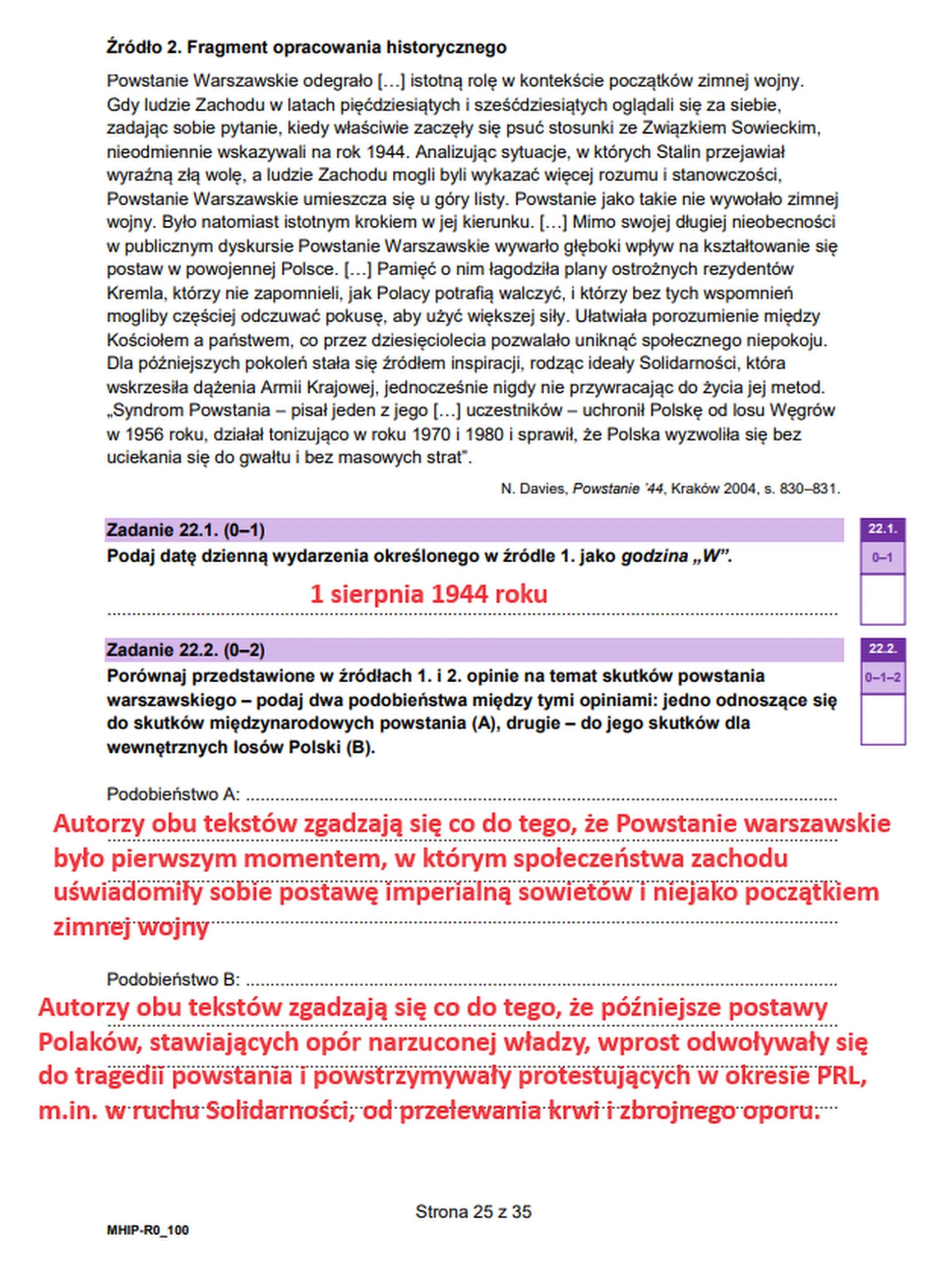 Matura maj 2024. Historia, poziom rozszerzony – strona 24