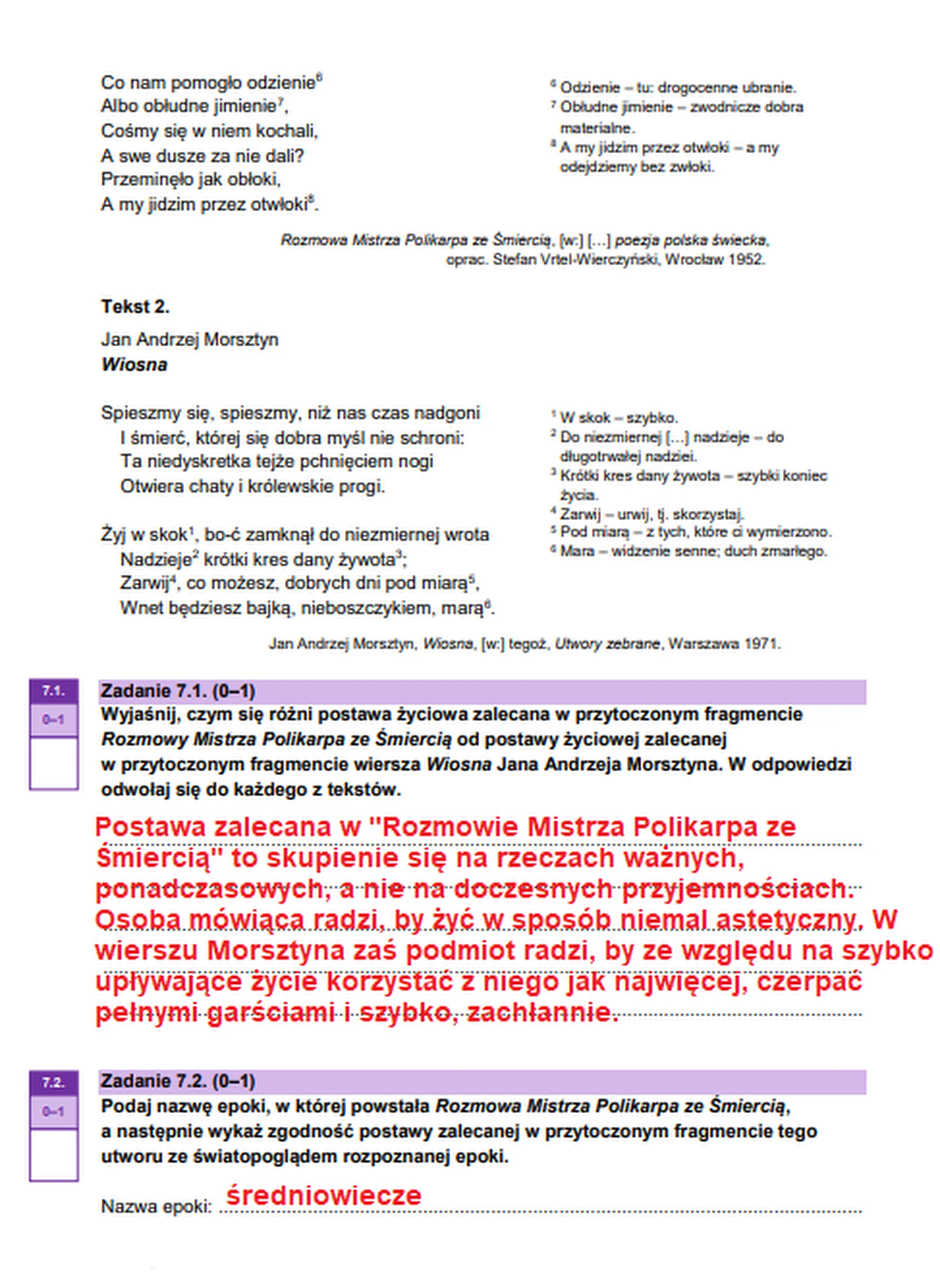 Matura maj 2025. Język polski, poziom podstawowy – strona 9