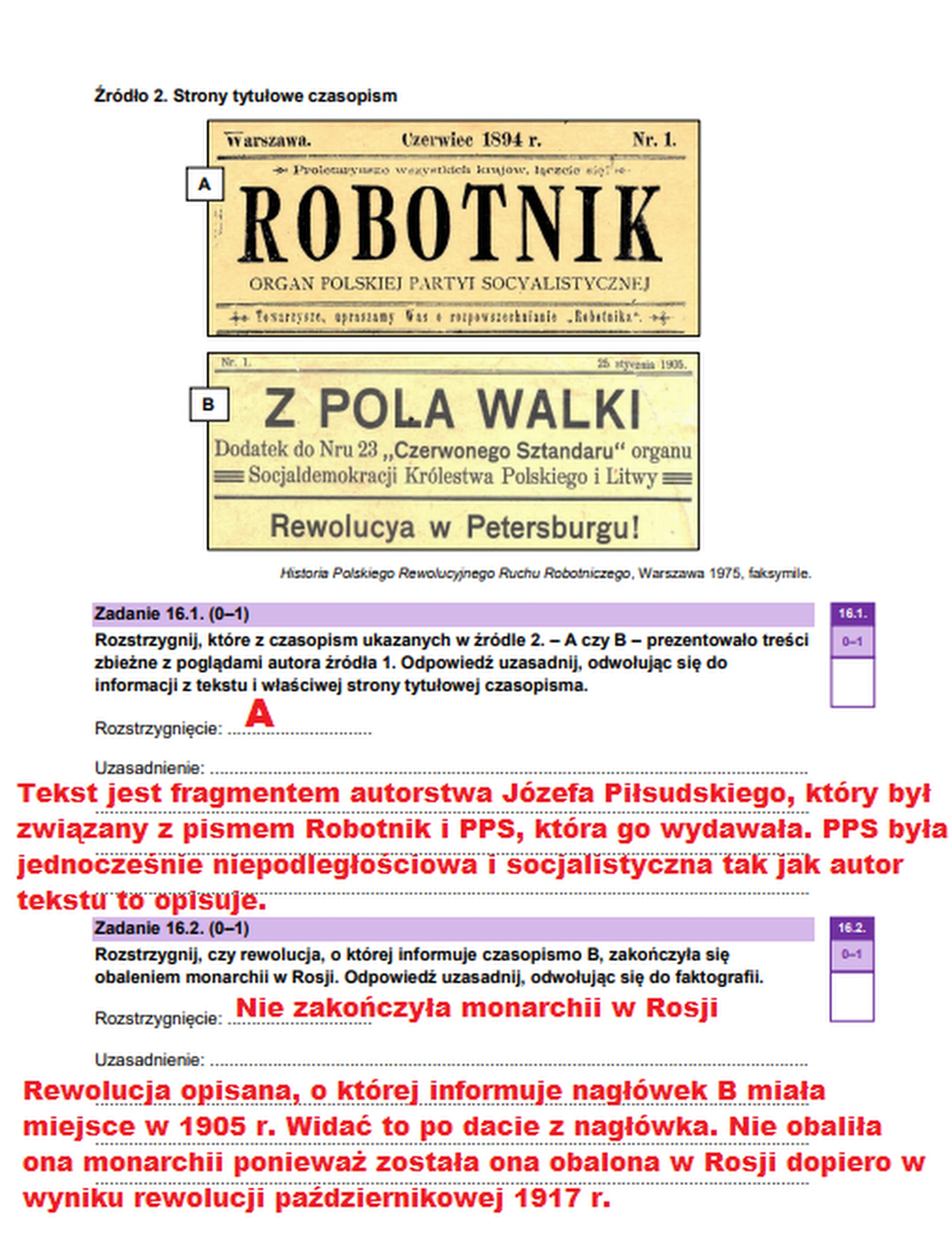 Matura maj 2025. Historia, poziom rozszerzony – strona 18