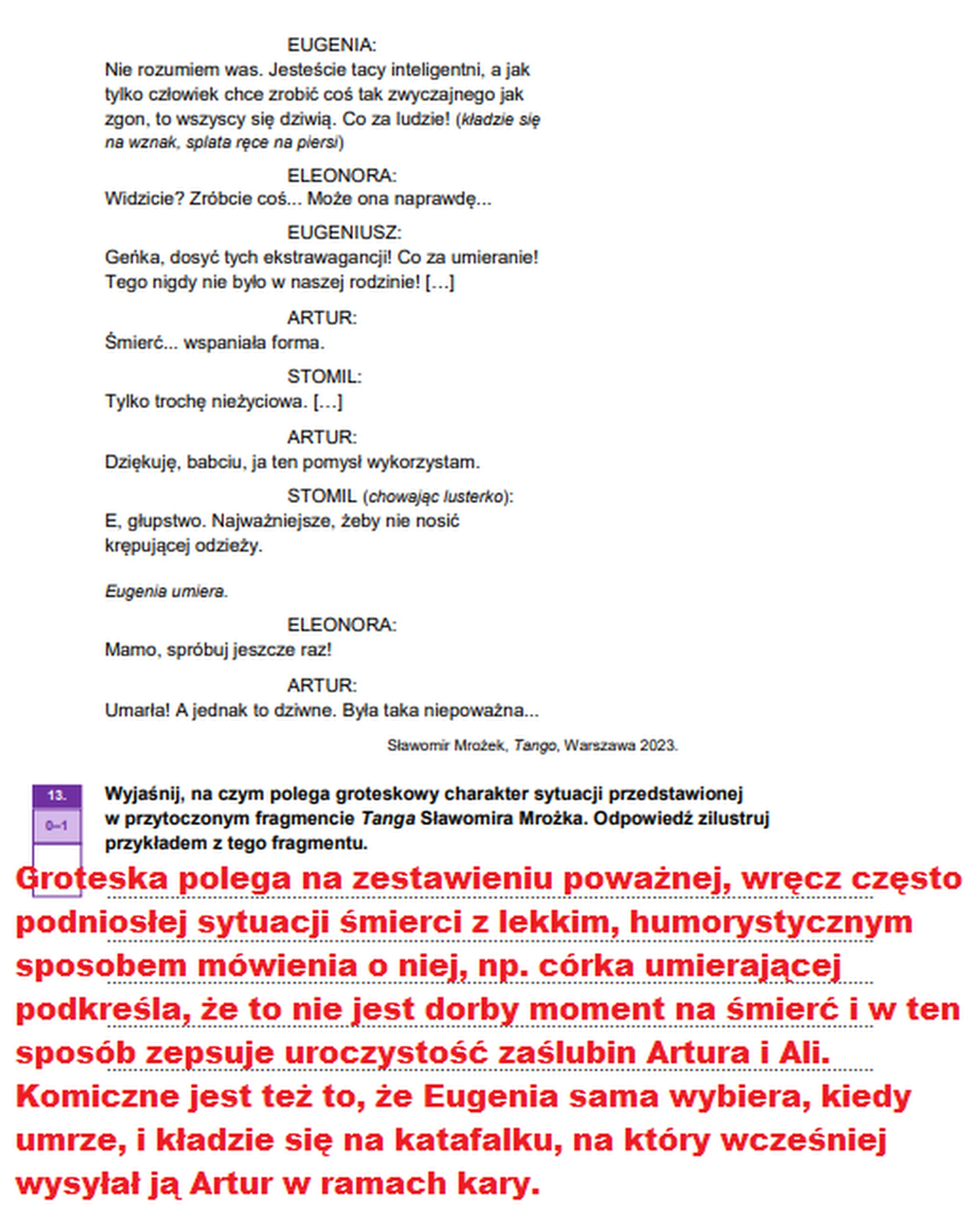 Matura maj 2025. Język polski, poziom podstawowy – strona 17