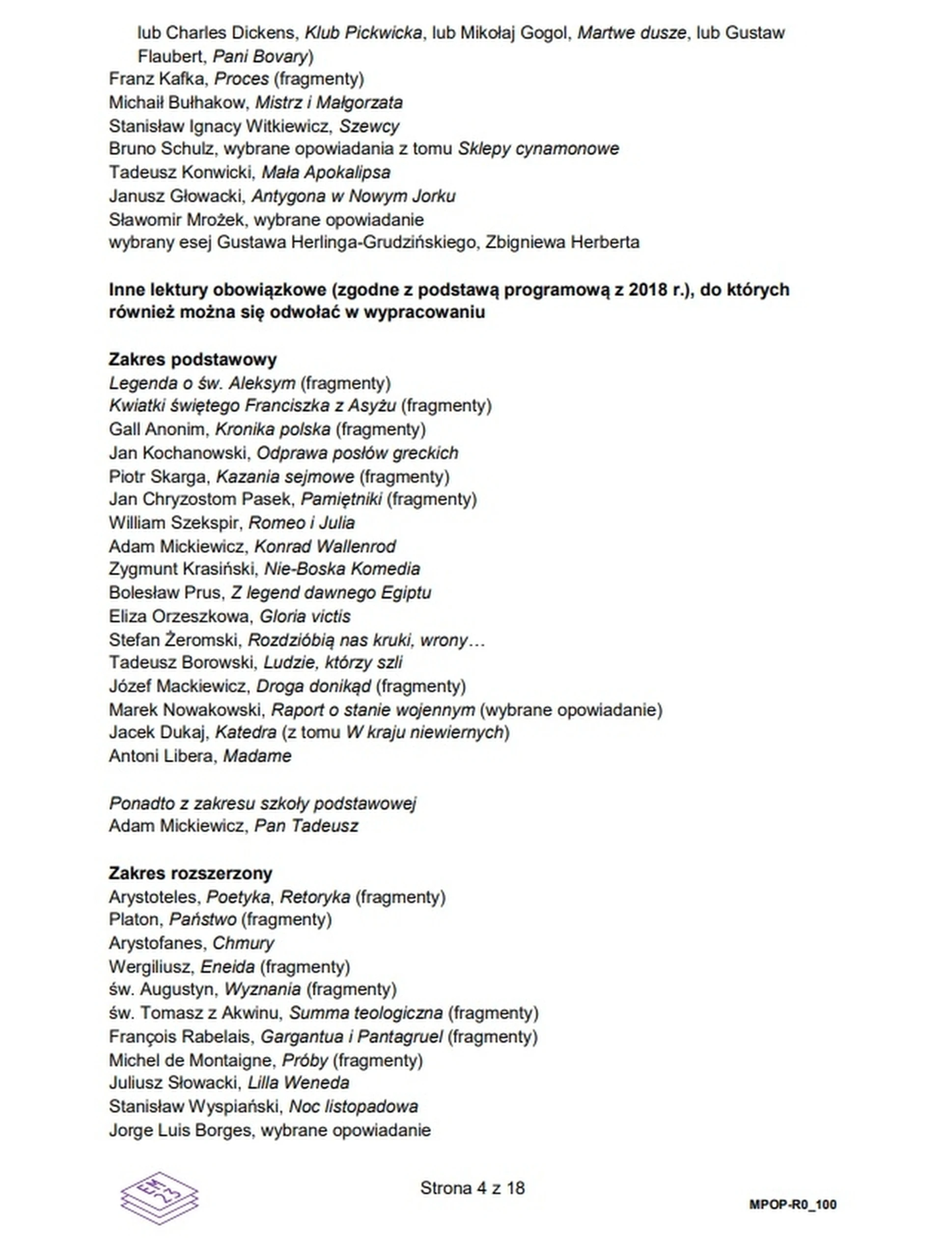 Matura maj 2025. Język polski, poziom rozszerzony – strona 4