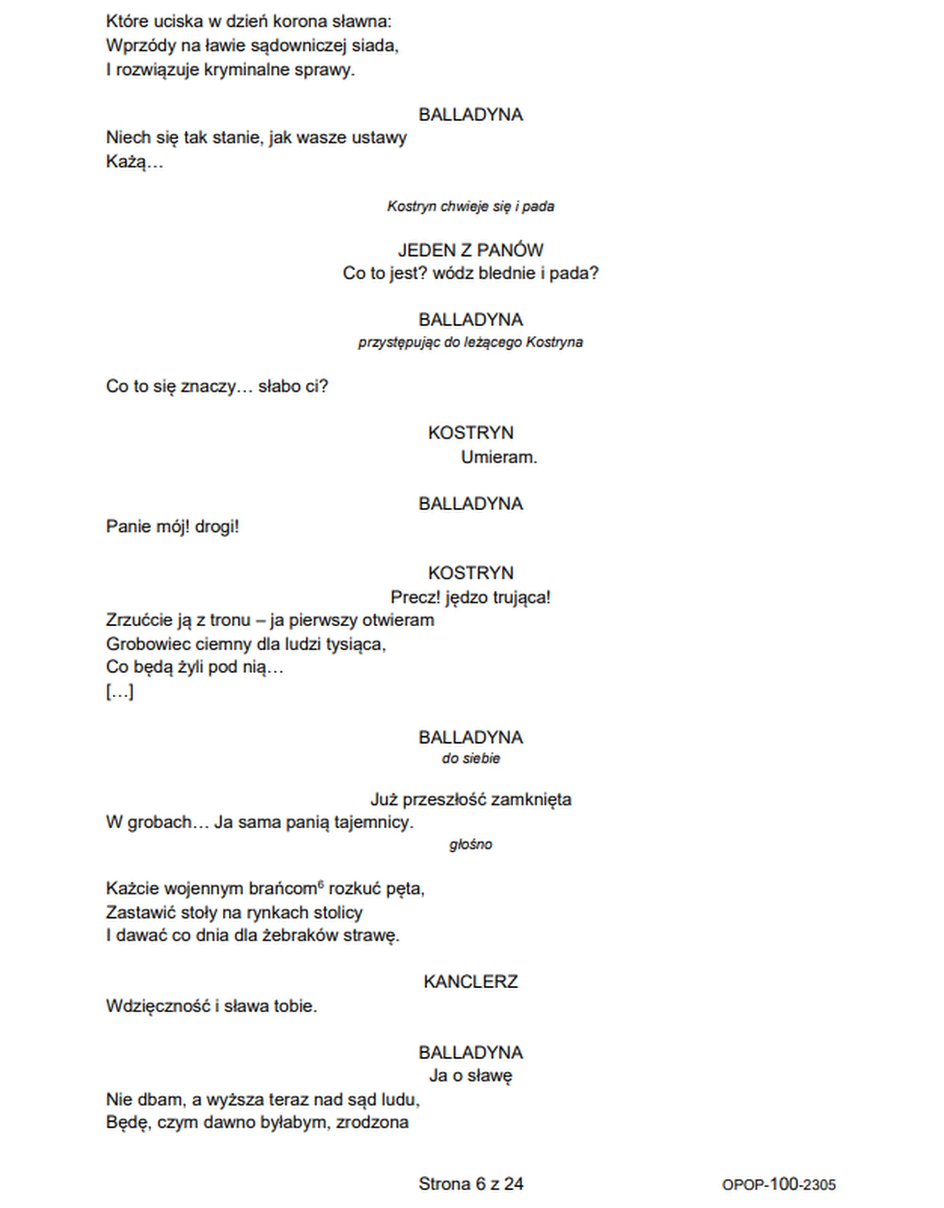 Egzamin ósmoklasisty 2023. Język polski – strona 4