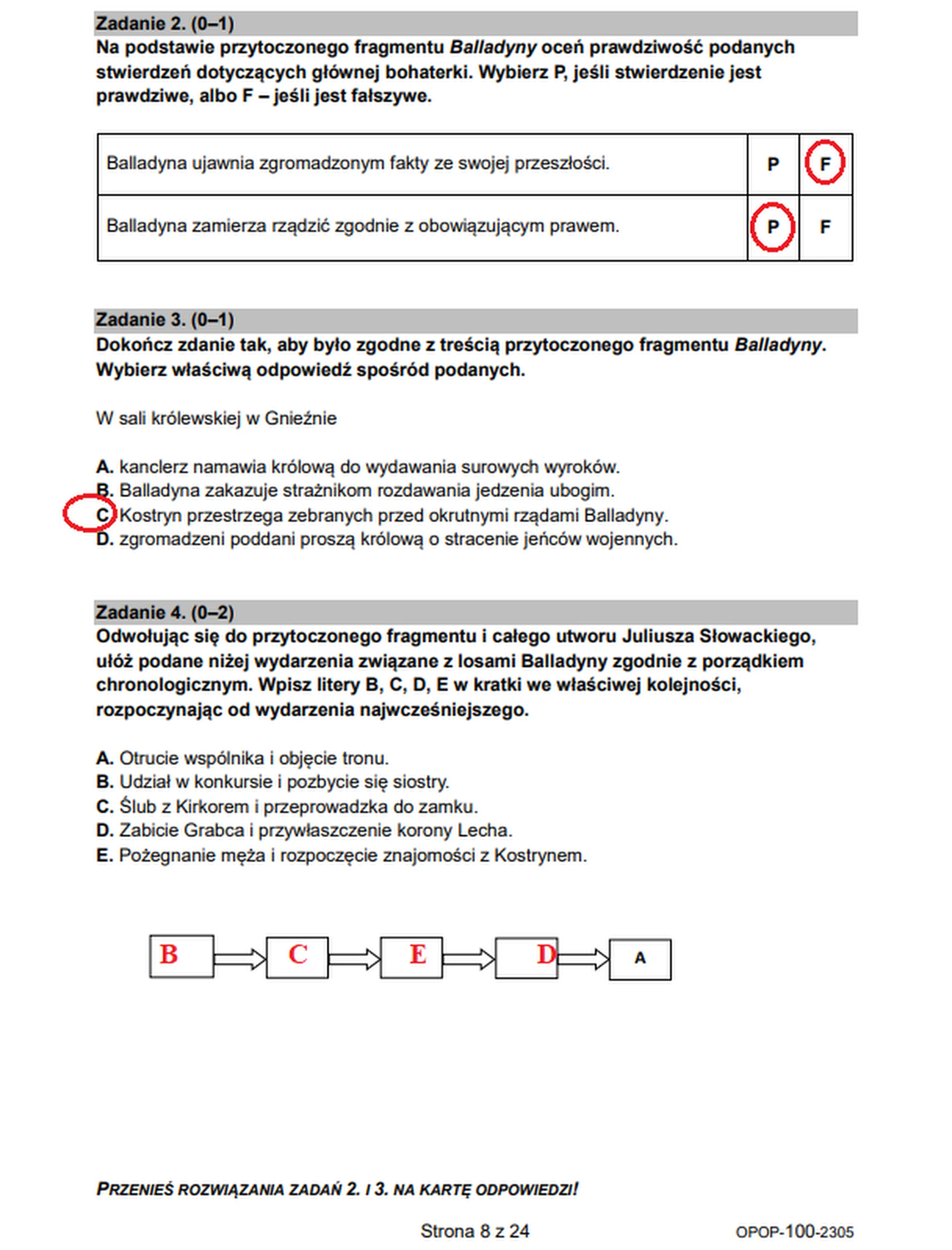 Egzamin ósmoklasisty 2023. Język polski – strona 6