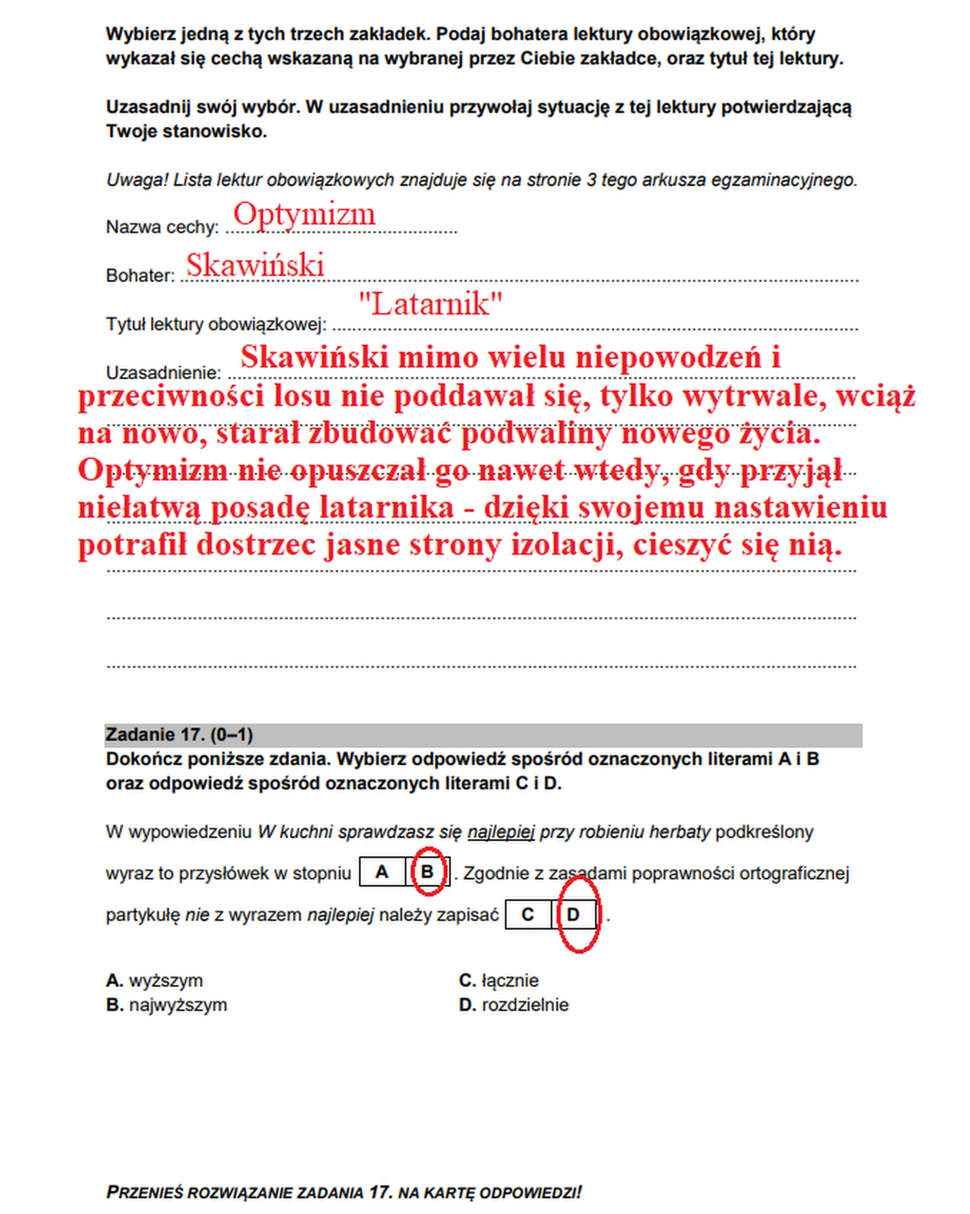 Egzamin ósmoklasisty 2023. Język polski – strona 14