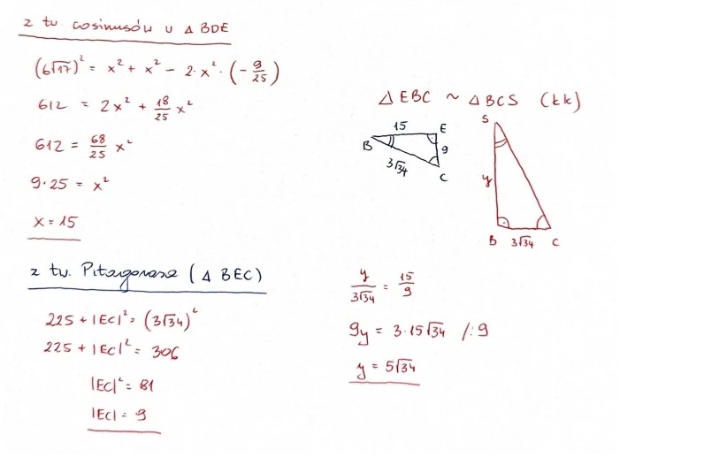 Matura maj 2025. Matematyka, poziom rozszerzony – strona 14