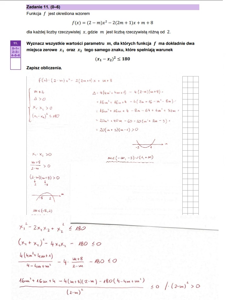Matura maj 2025. Matematyka, poziom rozszerzony – strona 15