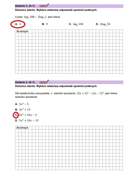 Matura maj 2025. Matematyka, poziom podstawowy – strona 5
