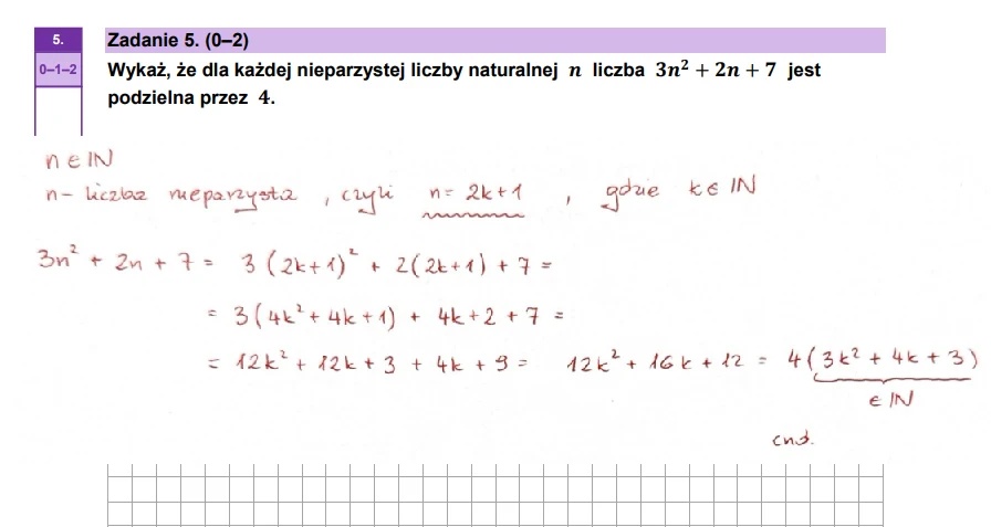 Matura maj 2025. Matematyka, poziom podstawowy – strona 6