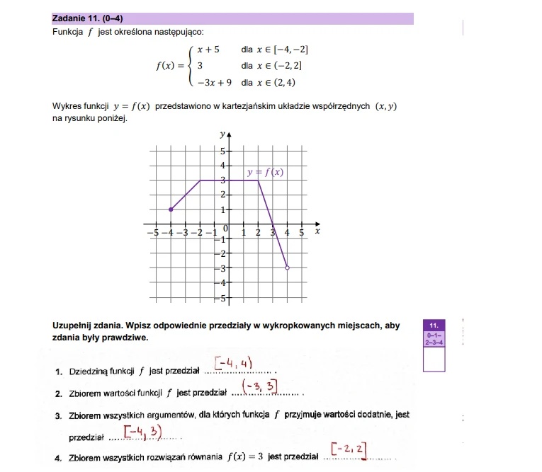 Matura maj 2025. Matematyka, poziom podstawowy – strona 11