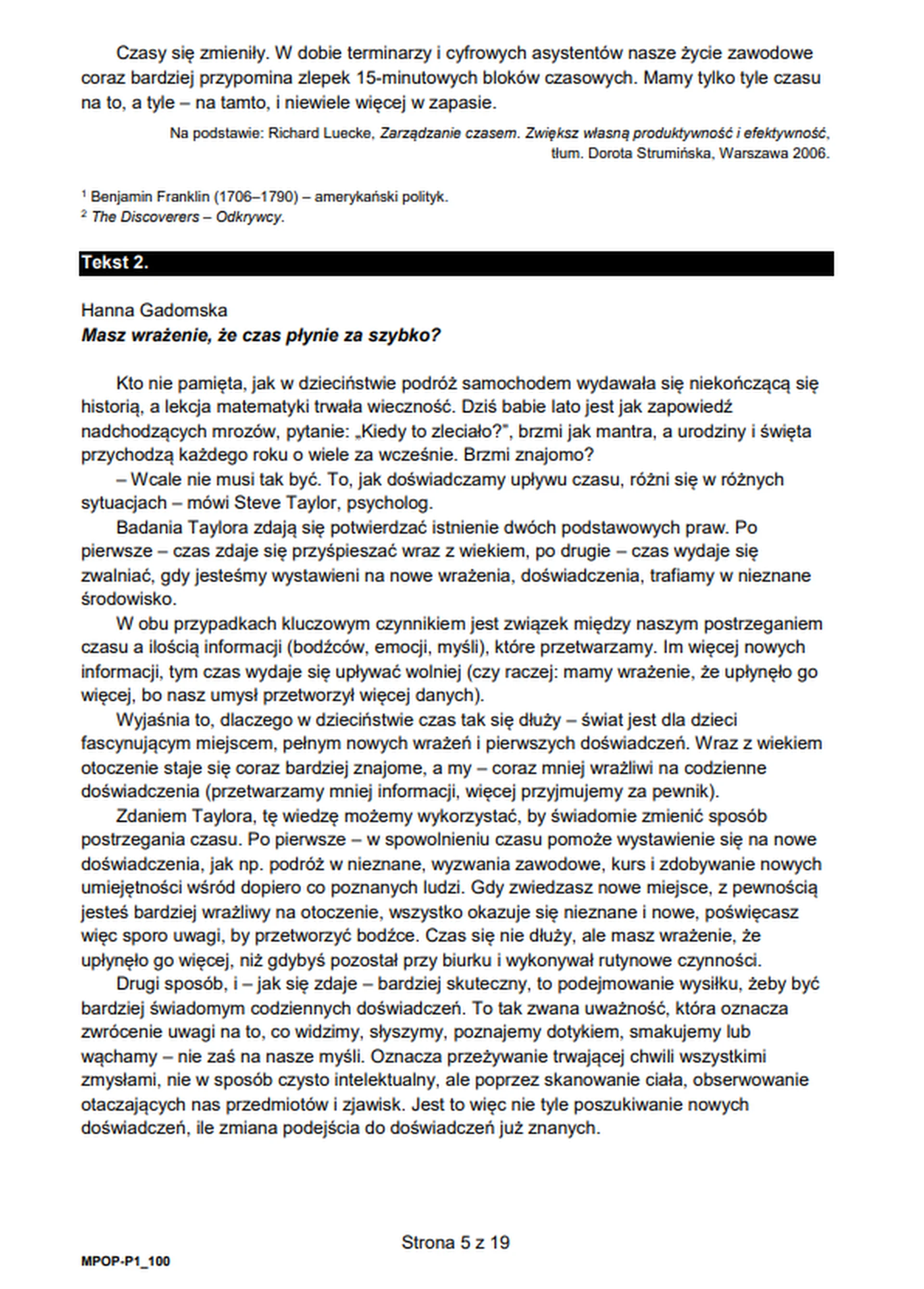 Matura maj 2024. Język polski, poziom podstawowy – strona 4