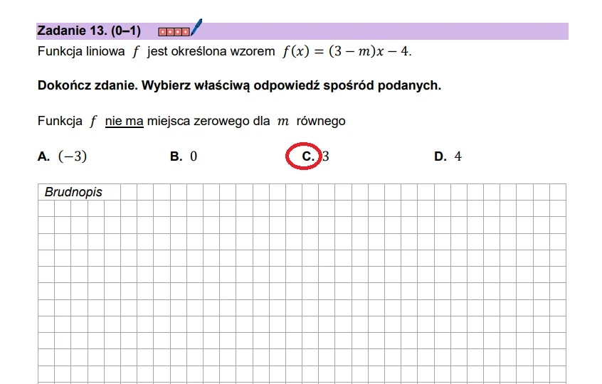 Matura maj 2025. Matematyka, poziom podstawowy – strona 14