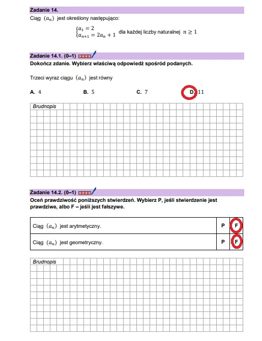 Matura maj 2025. Matematyka, poziom podstawowy – strona 15