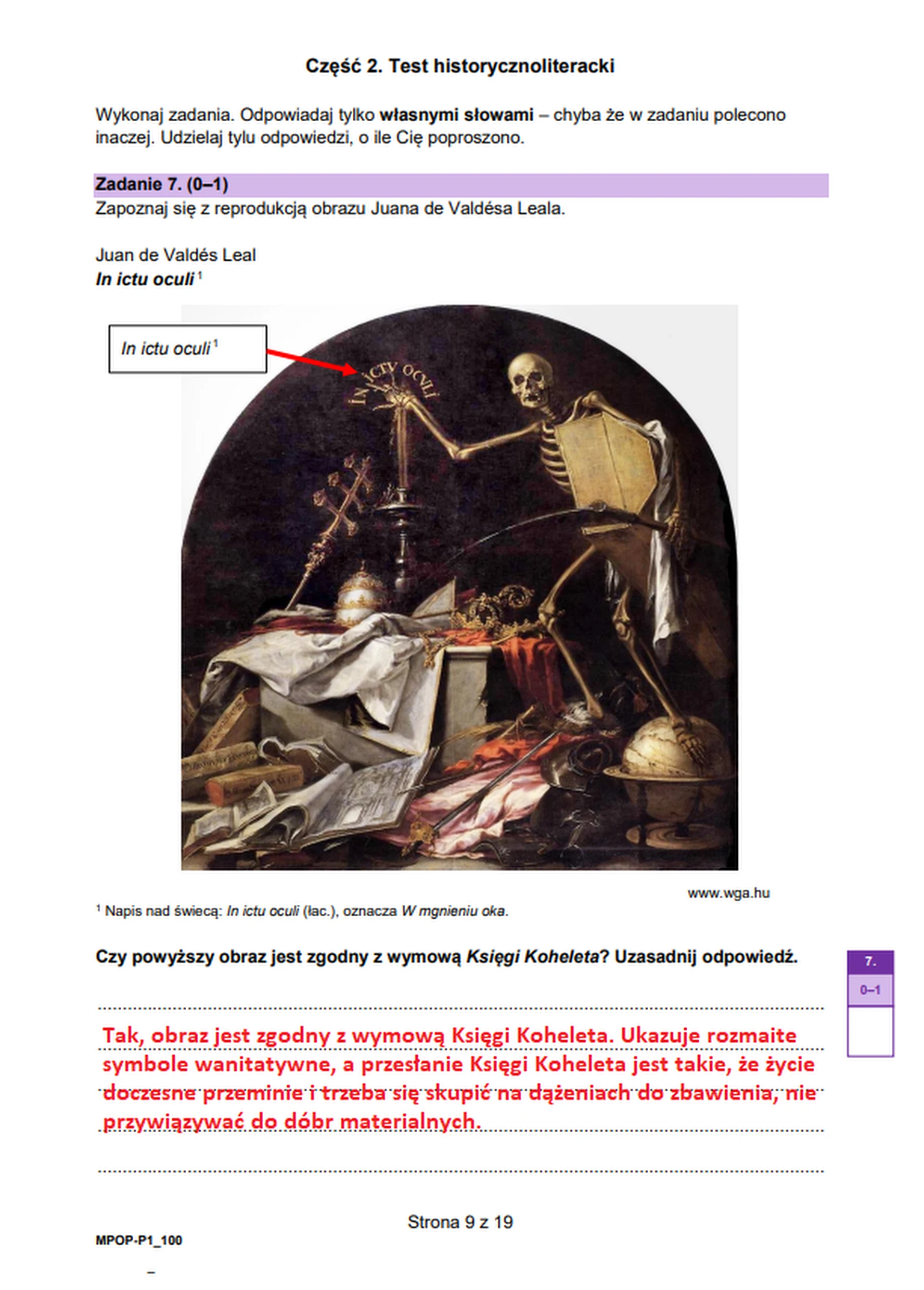 Matura maj 2024. Język polski, poziom podstawowy – strona 9