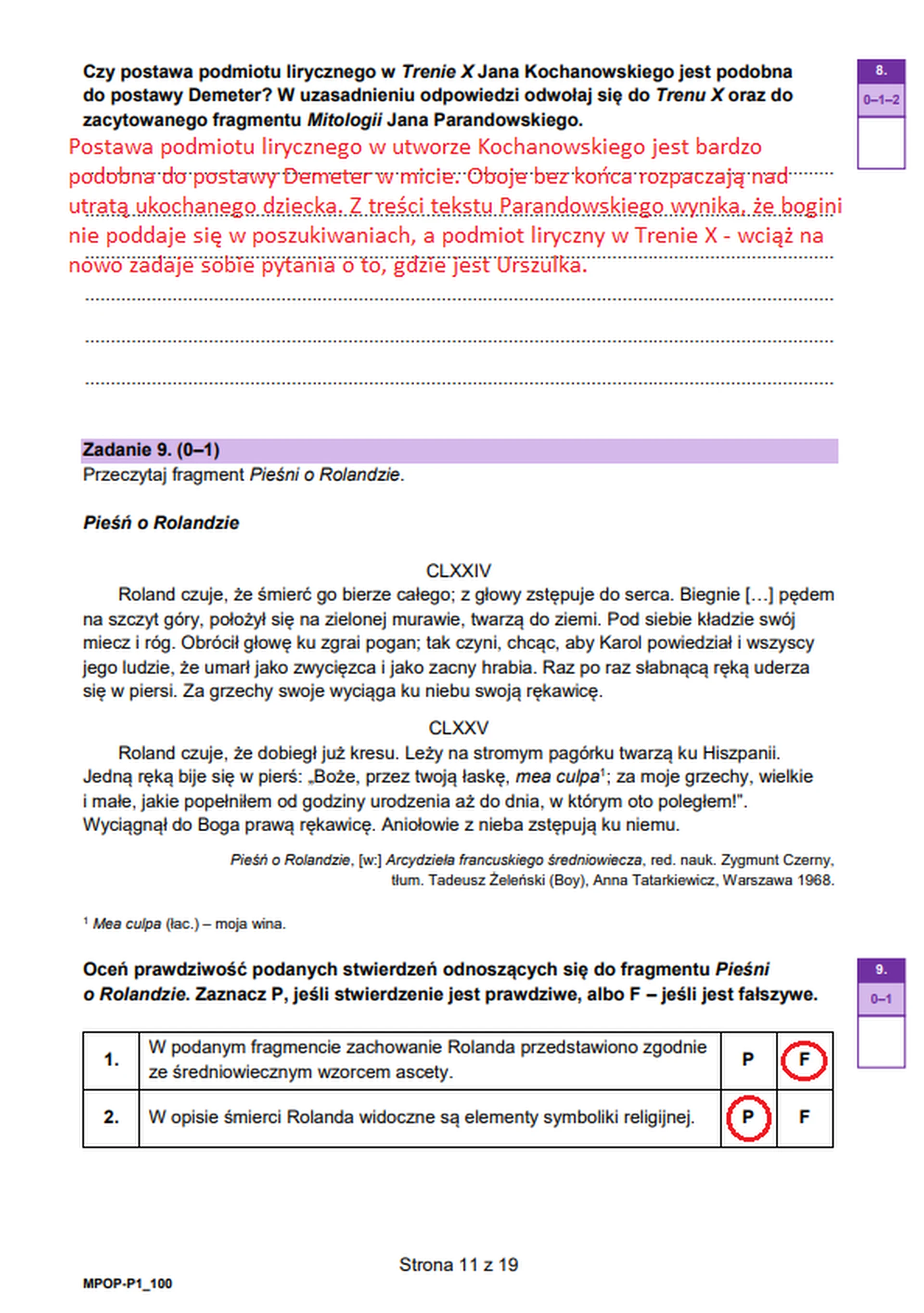 Matura maj 2024. Język polski, poziom podstawowy – strona 11