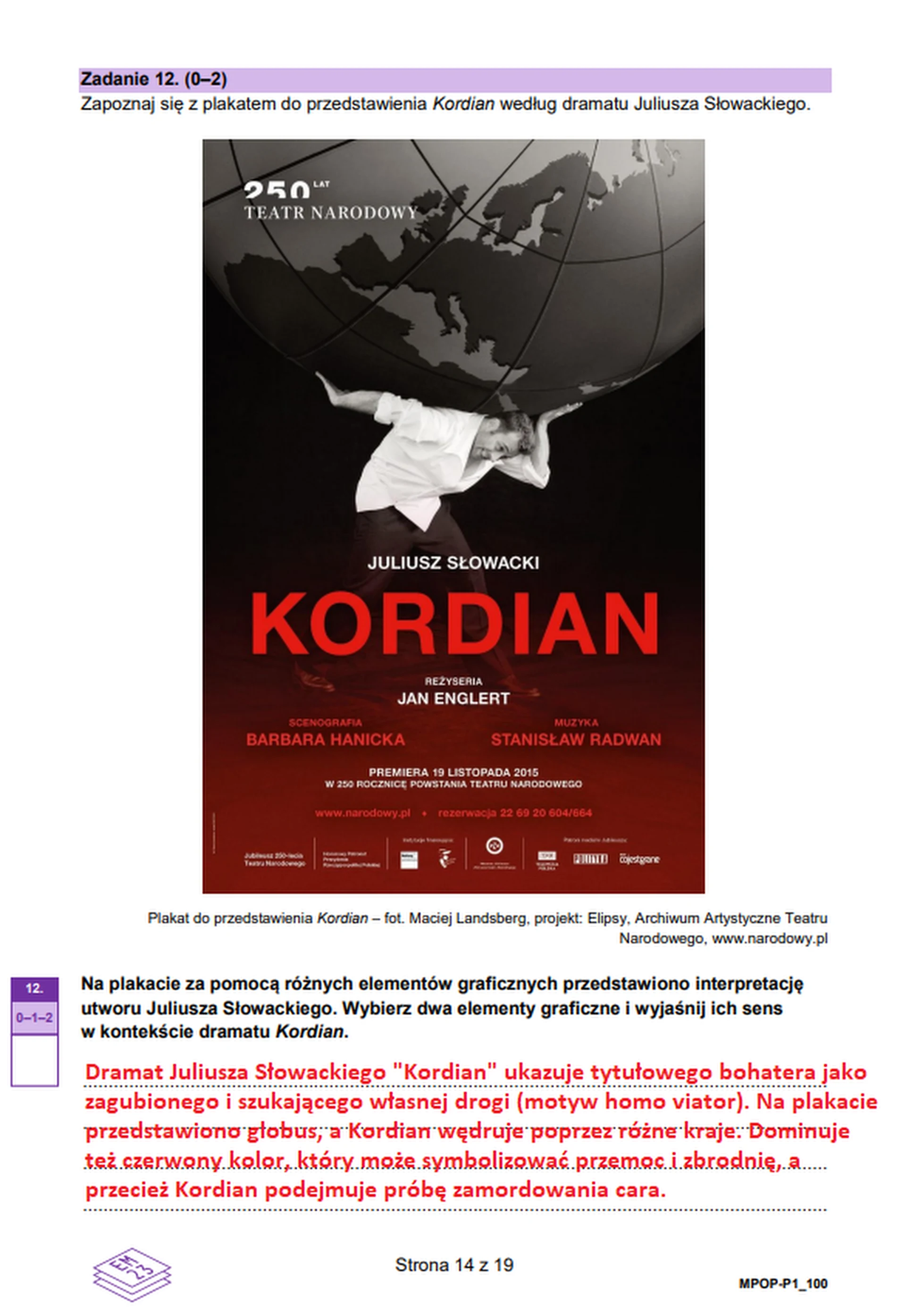 Matura maj 2024. Język polski, poziom podstawowy – strona 13