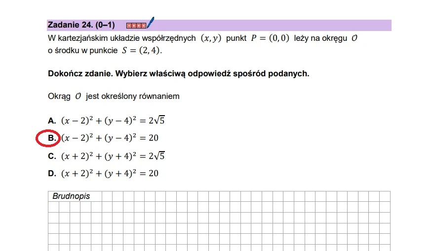 Matura maj 2025. Matematyka, poziom podstawowy – strona 23