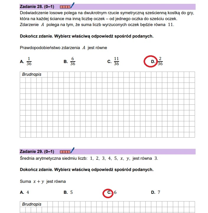 Matura maj 2025. Matematyka, poziom podstawowy – strona 26