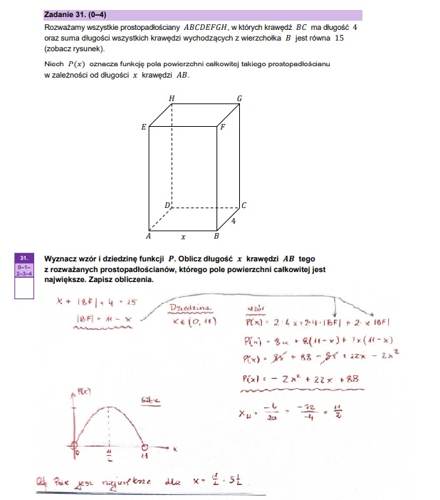 Matura maj 2025. Matematyka, poziom podstawowy – strona 28