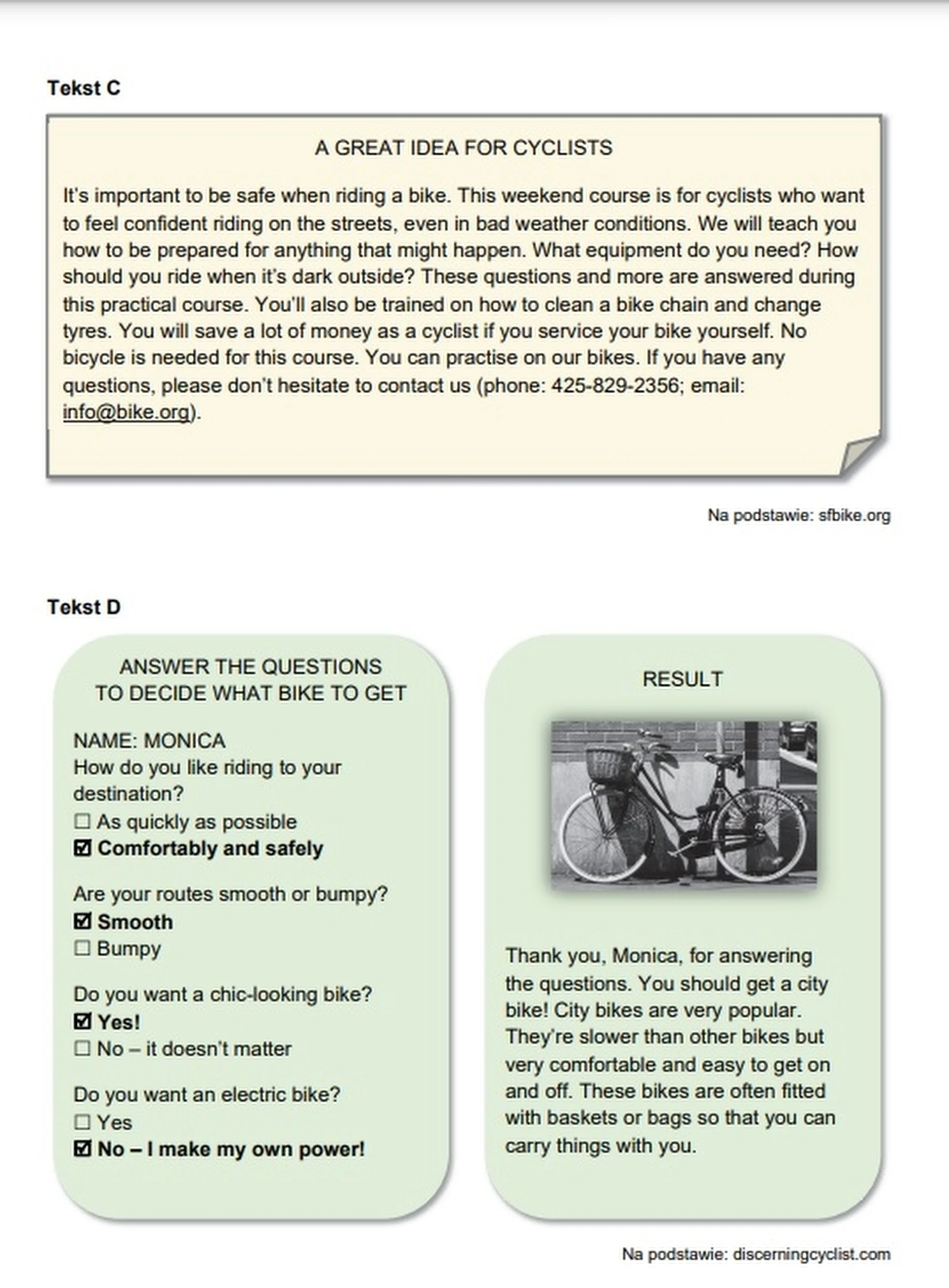 Matura maj 2024. Język angielski, poziom podstawowy – strona 8