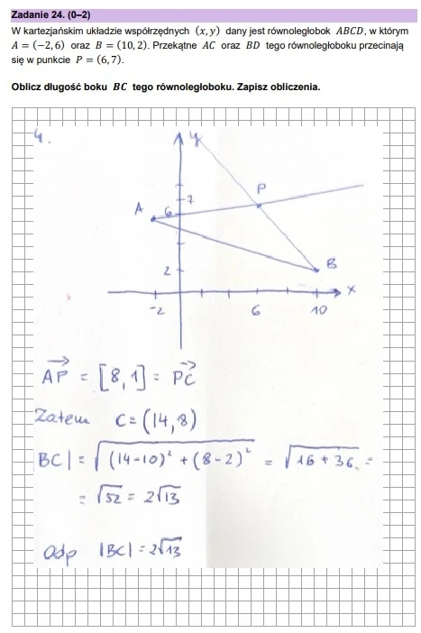 Matura maj 2024. Matematyka, poziom podstawowy – strona 21