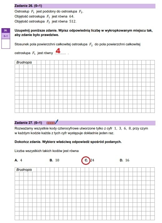 Matura maj 2024. Matematyka, poziom podstawowy – strona 24