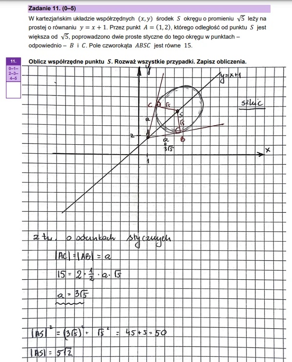 Matura maj 2024. Matematyka, poziom rozszerzony – strona 18
