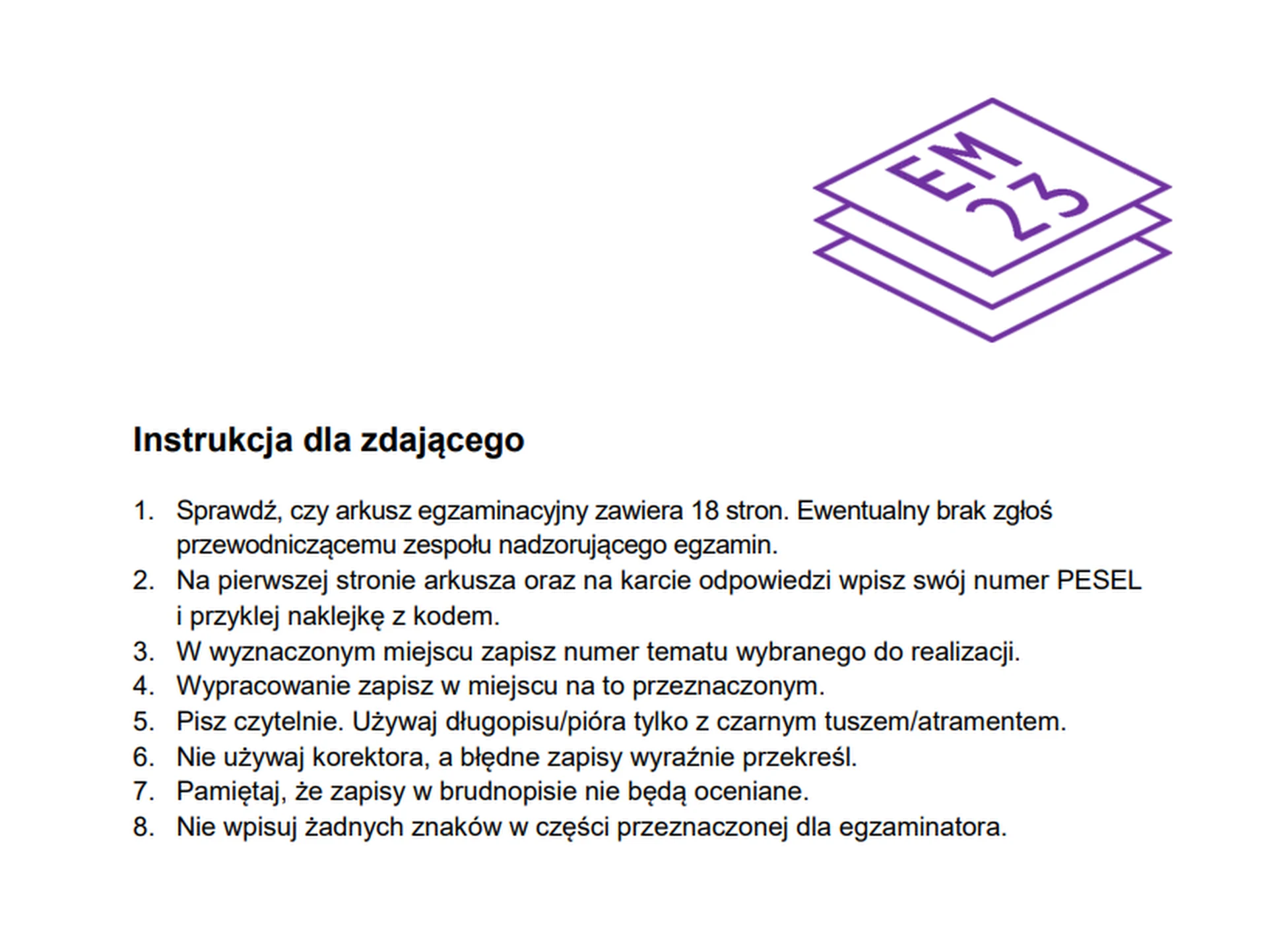 Matura maj 2024. Język polski, poziom rozszerzony – strona 2