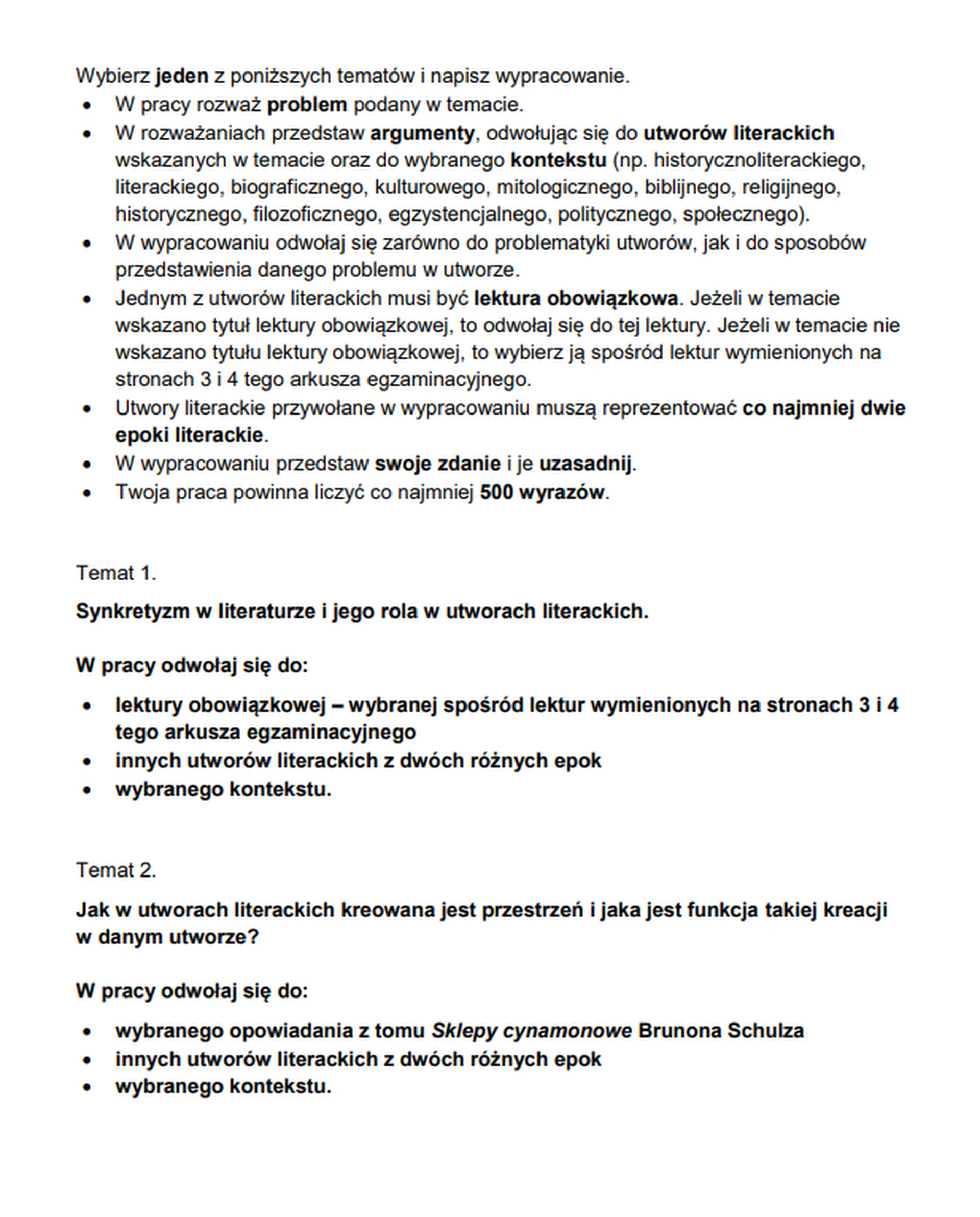 Matura maj 2024. Język polski, poziom rozszerzony – strona 5