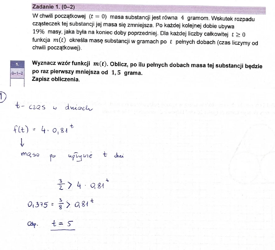 Matura maj 2023. Matematyka, poziom rozszerzony – strona 4