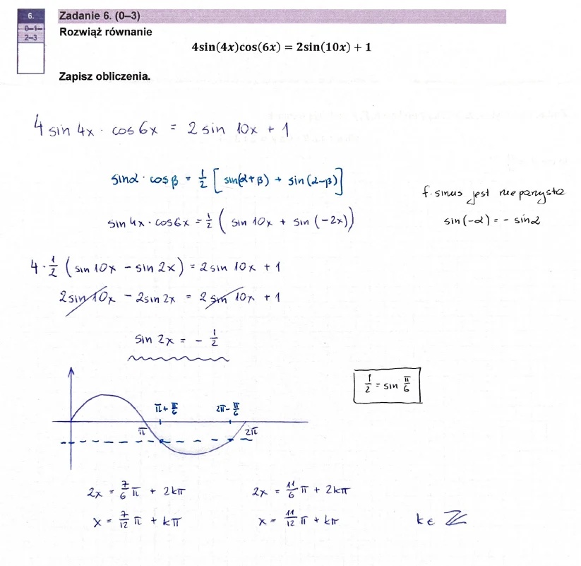 Matura maj 2023. Matematyka, poziom rozszerzony – strona 10