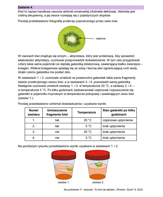 Matura maj 2025. Biologia, poziom rozszerzony – strona 6