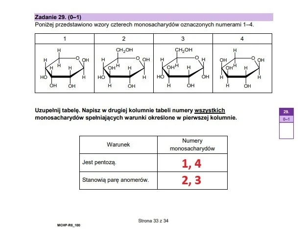 Matura maj 2025. Chemia, poziom rozszerzony – strona 33