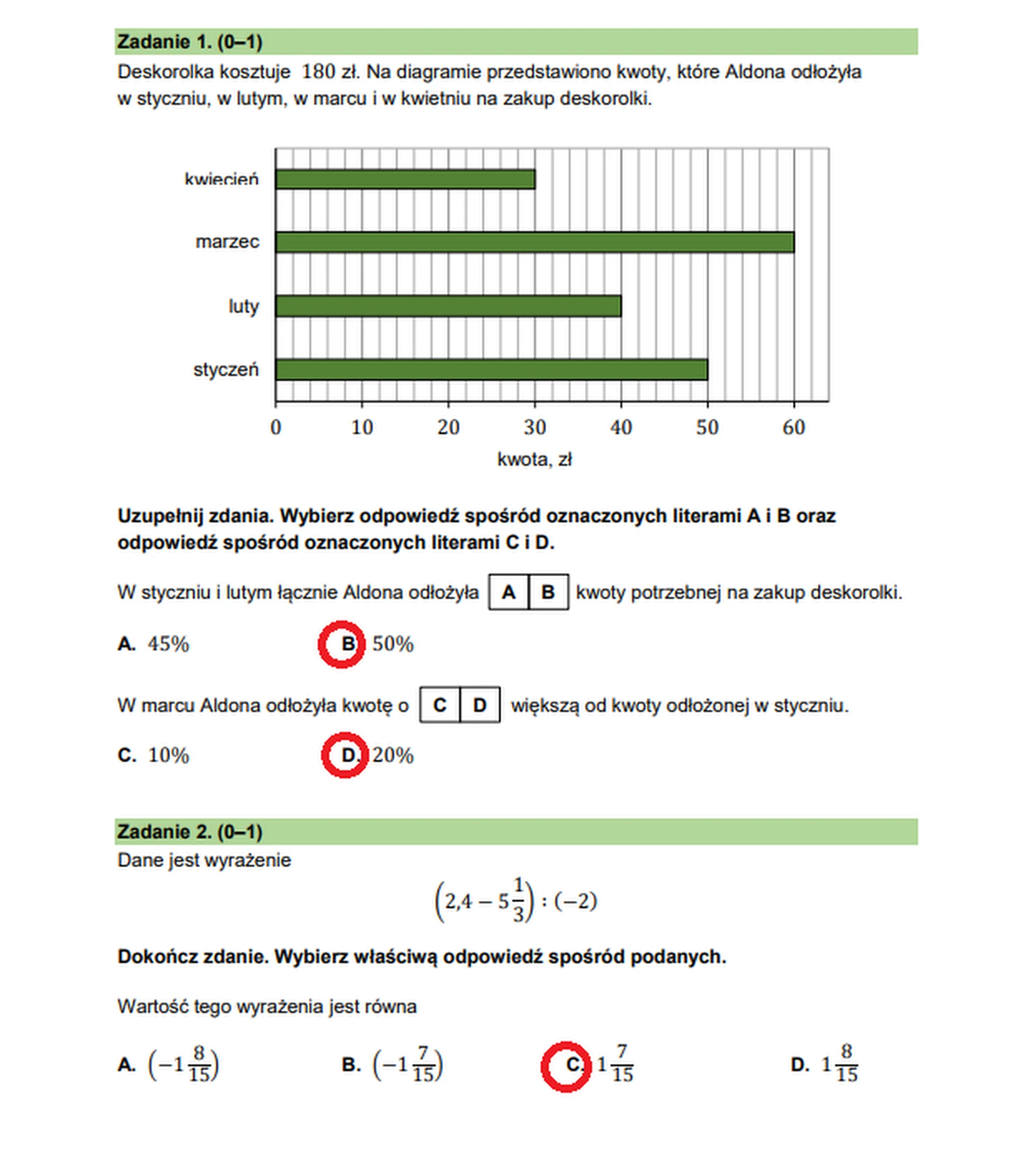 Egzamin ósmoklasisty 2025. Matematyka – strona 3