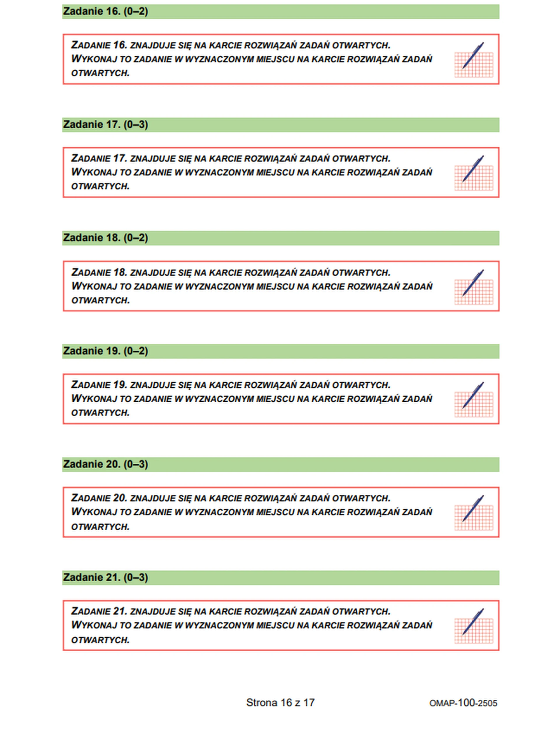 Egzamin ósmoklasisty 2025. Matematyka – strona 9