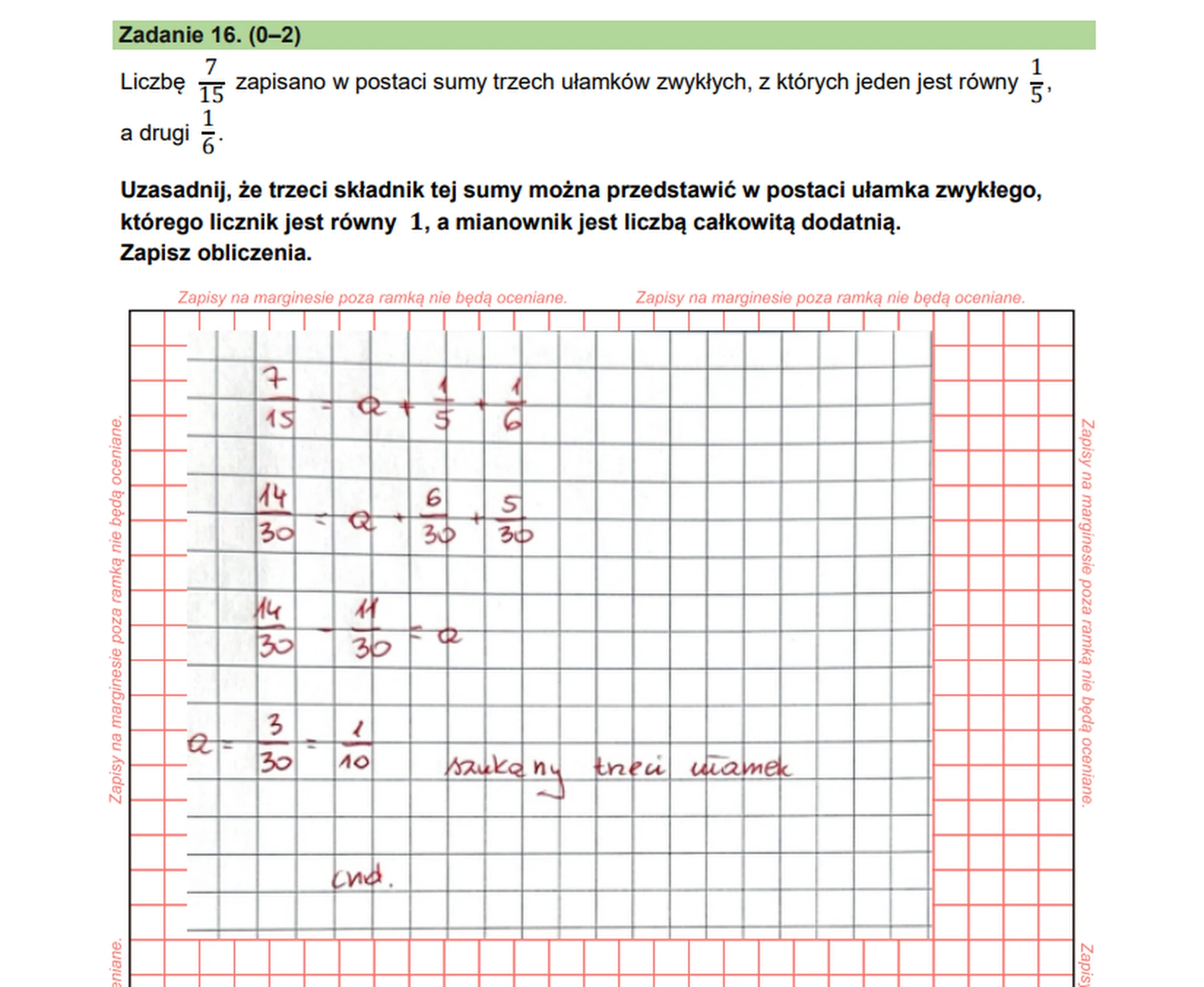 Egzamin ósmoklasisty 2025. Matematyka – strona 10