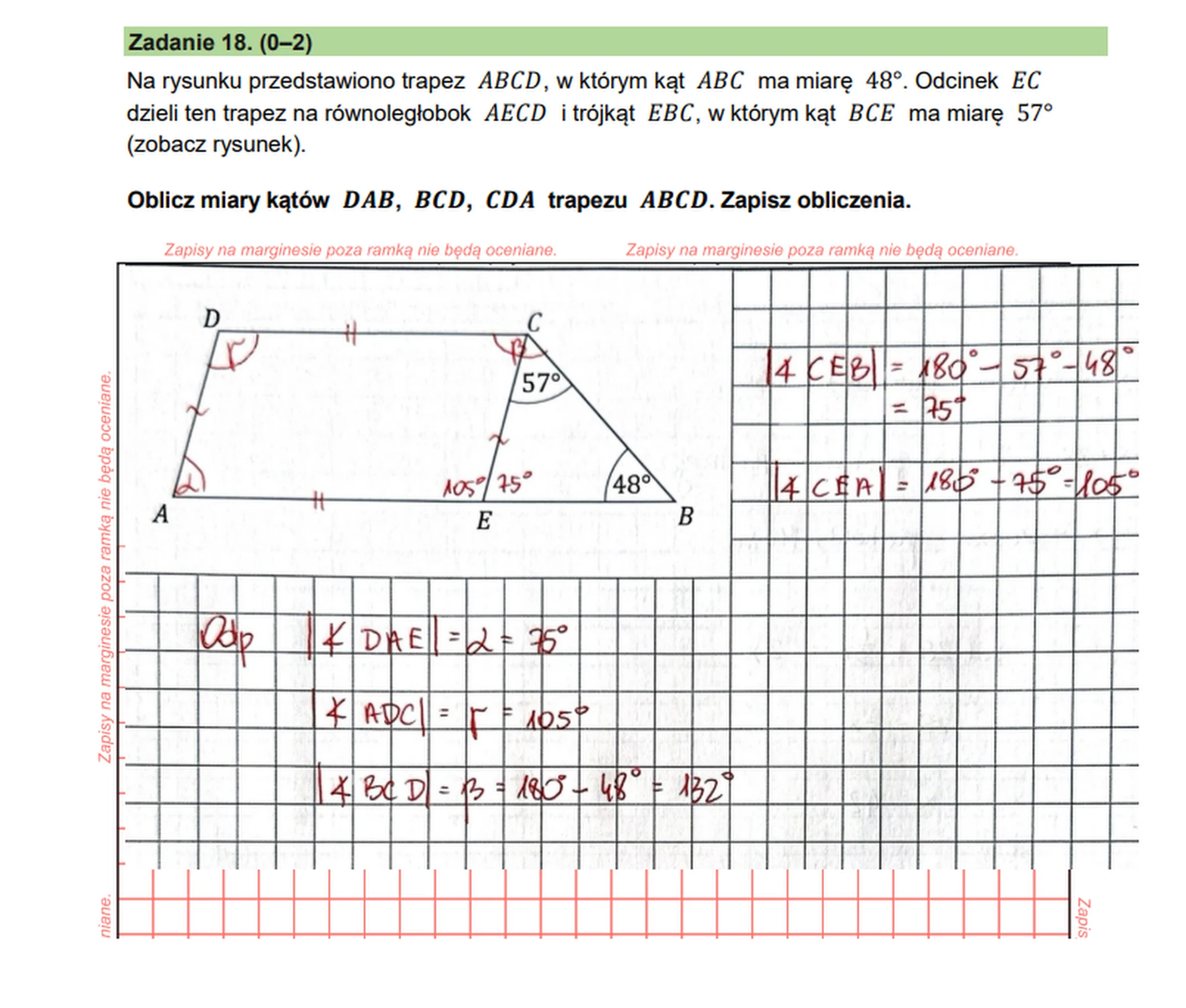 Egzamin ósmoklasisty 2025. Matematyka – strona 12