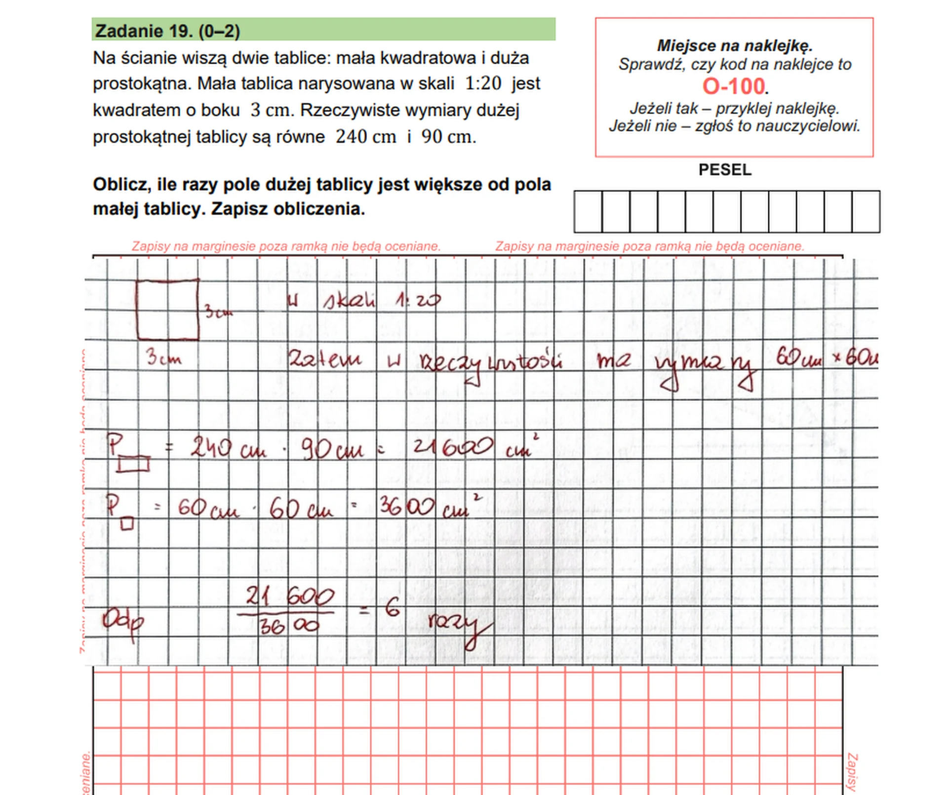 Egzamin ósmoklasisty 2025. Matematyka – strona 13
