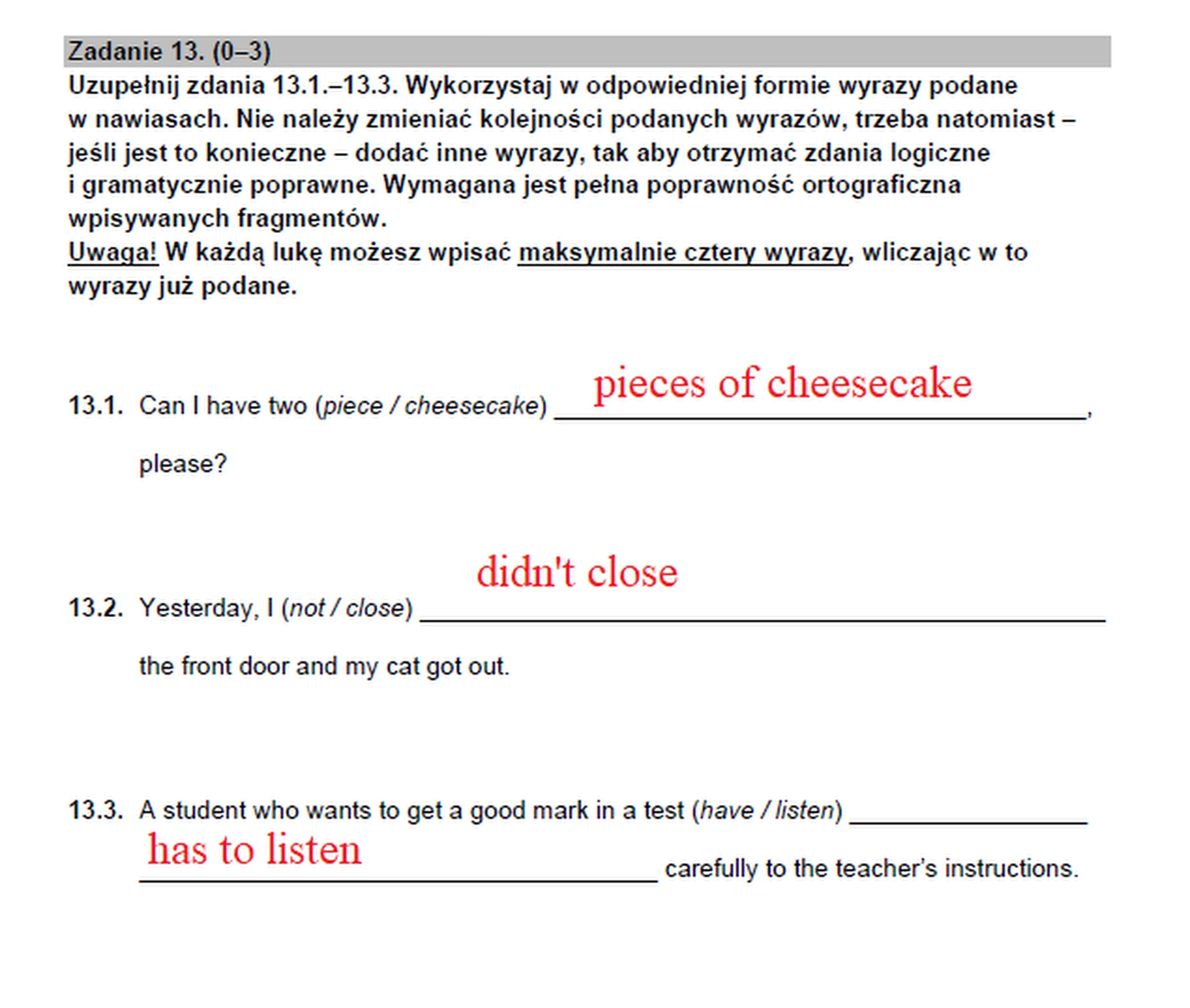 Egzamin ósmoklasisty 2023. Język angielski – strona 17