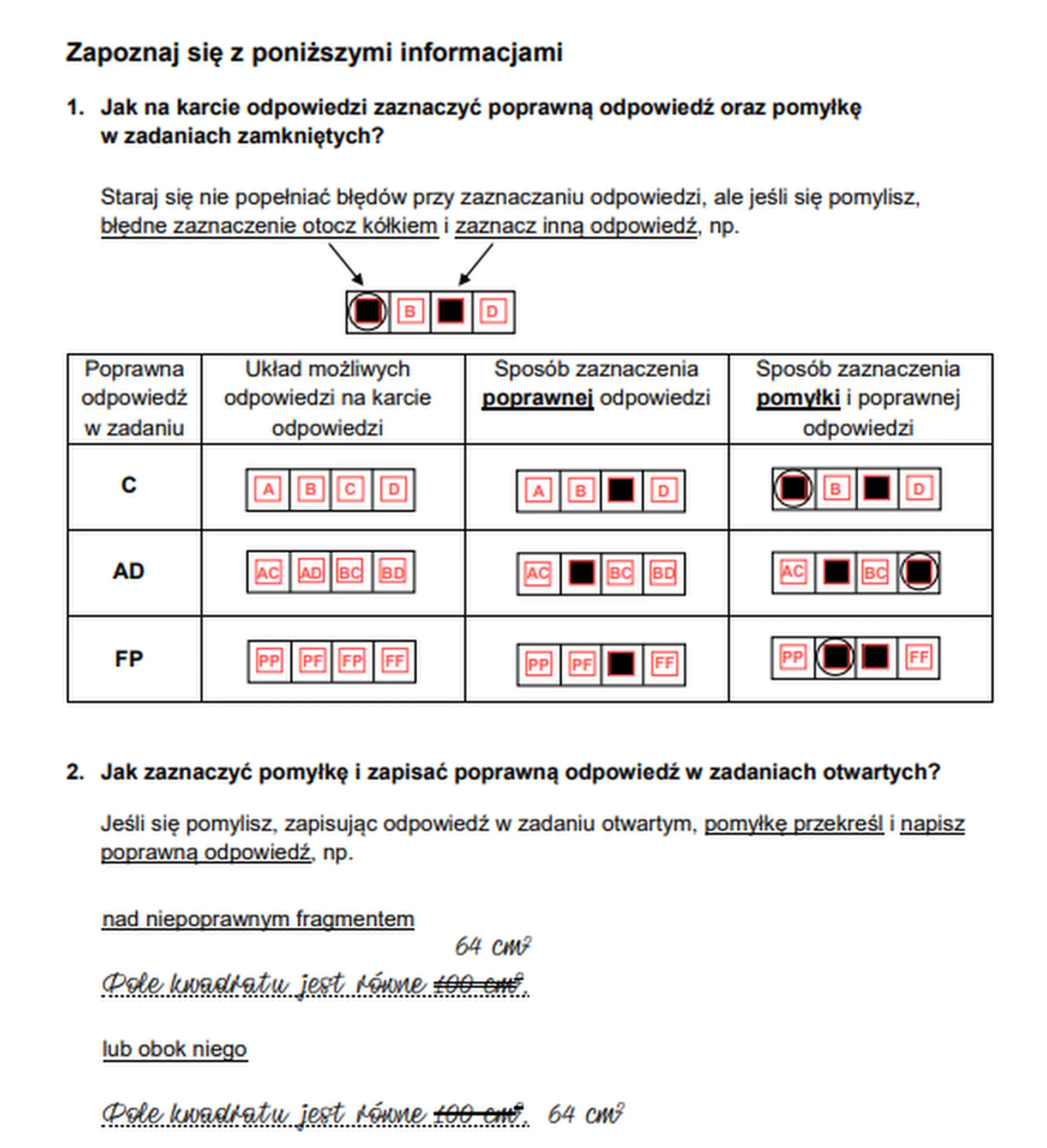 Egzamin ósmoklasisty 2024. Matematyka – strona 2