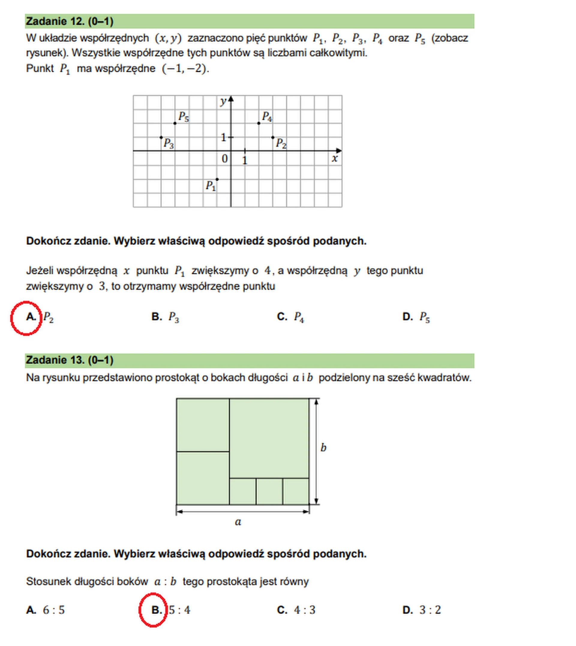 Egzamin ósmoklasisty 2024. Matematyka – strona 7
