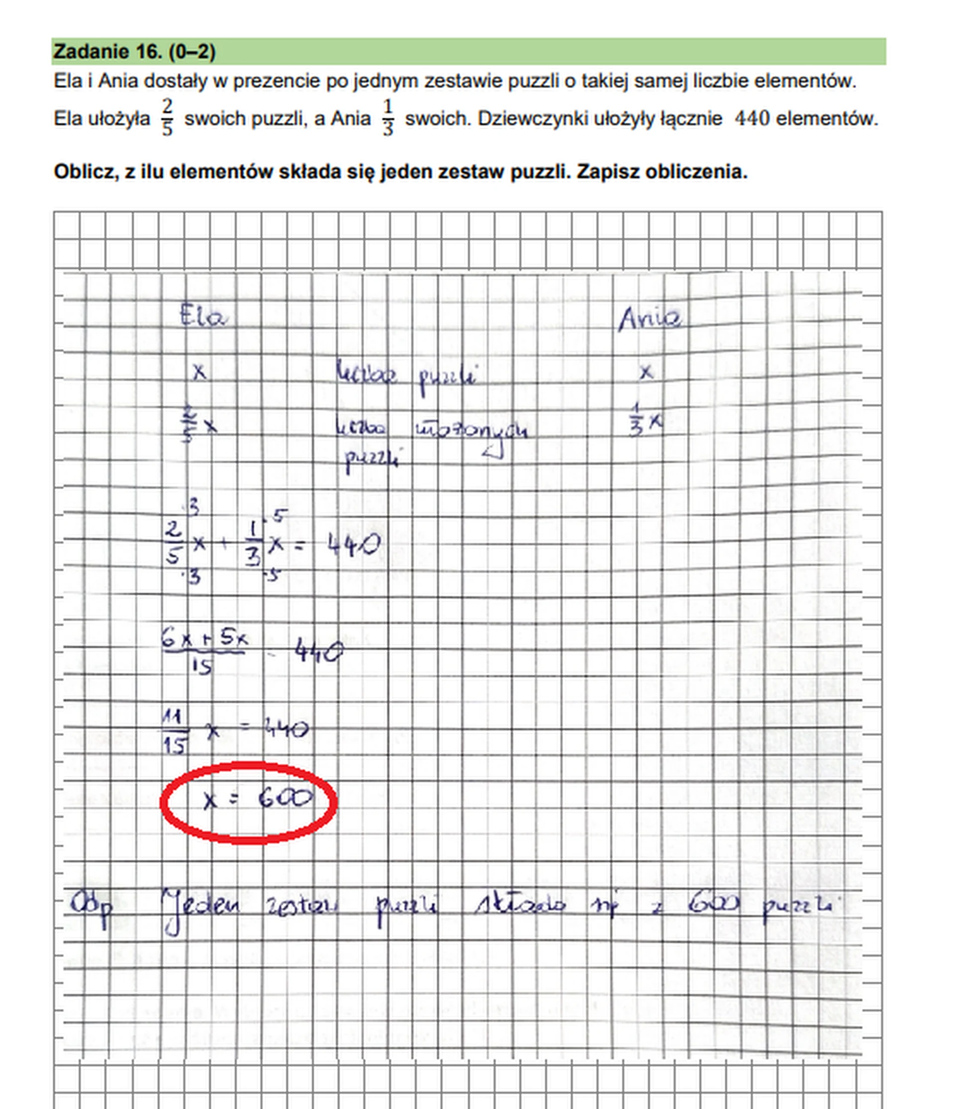 Egzamin ósmoklasisty 2024. Matematyka – strona 9