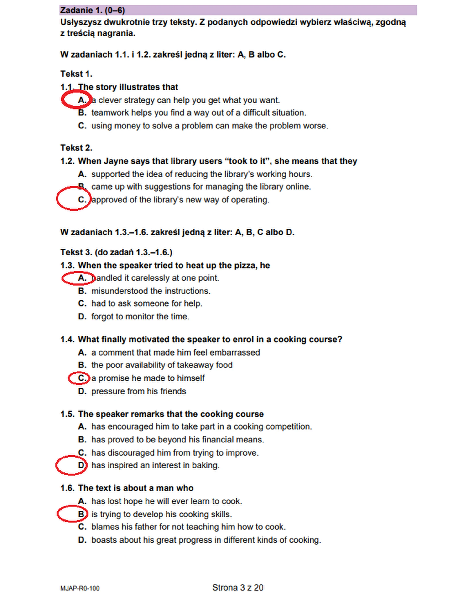 Matura maj 2023. Język angielski, poziom rozszerzony – strona 2