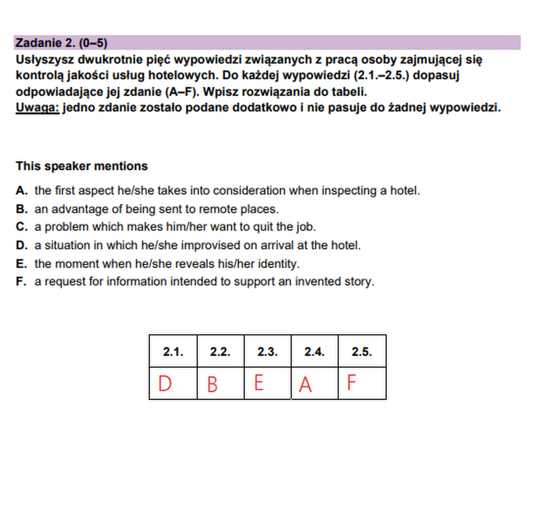 Matura maj 2023. Język angielski, poziom rozszerzony – strona 3