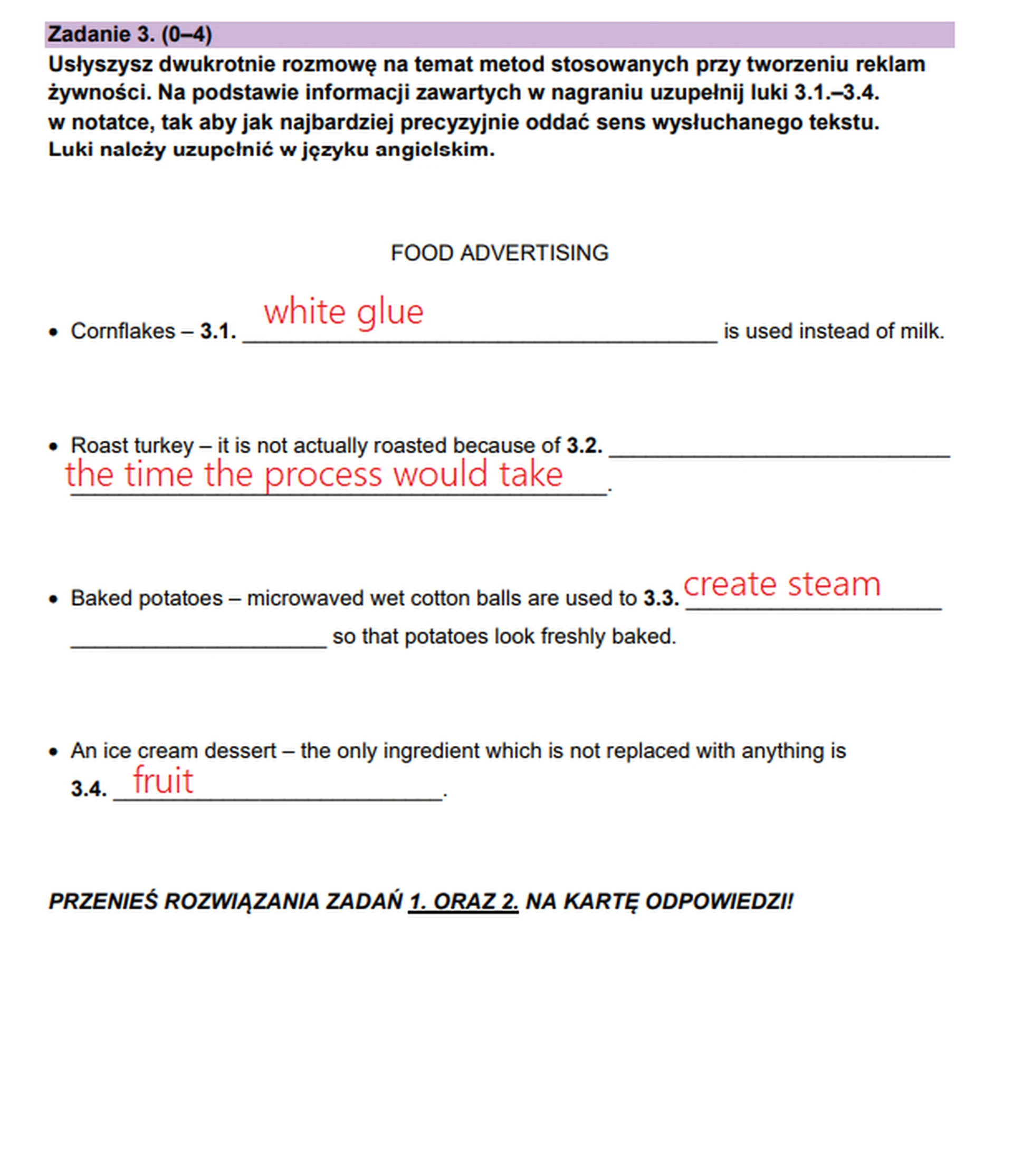 Matura maj 2023. Język angielski, poziom rozszerzony – strona 4